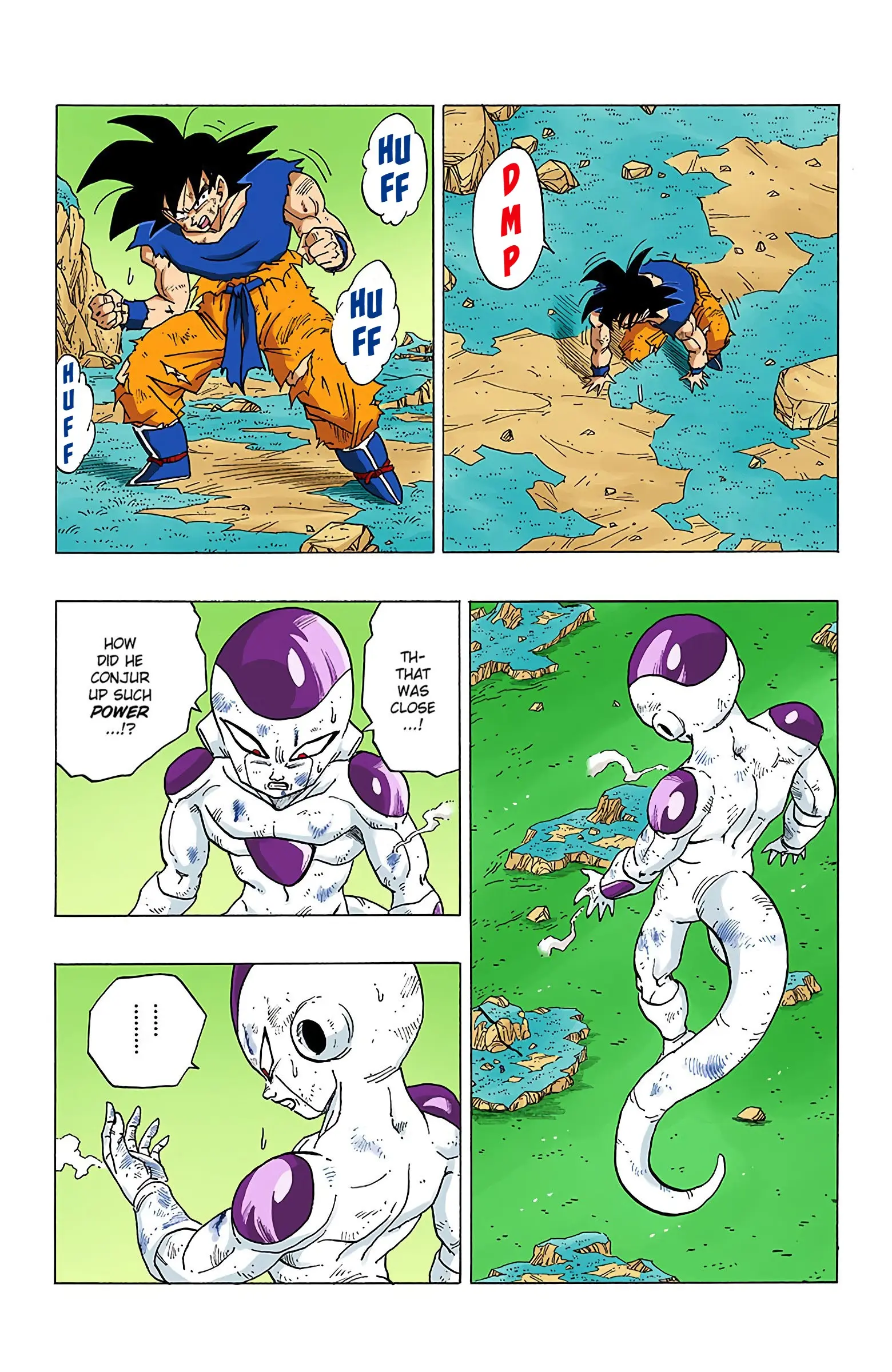 DBZ Frieza Saga Colored Manga, chapter 314, page 5