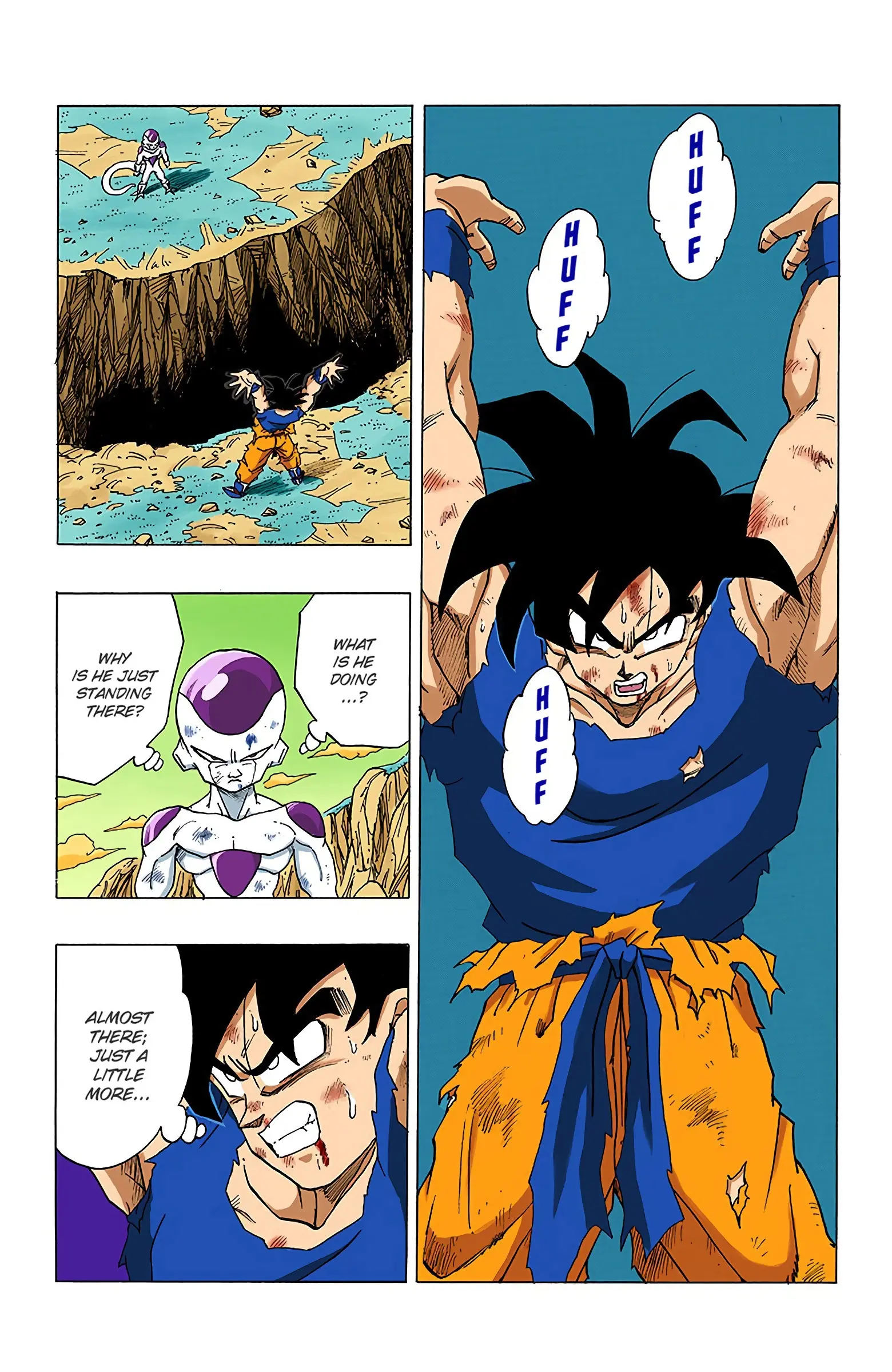 DBZ Frieza Saga Colored Manga, chapter 315, page 2