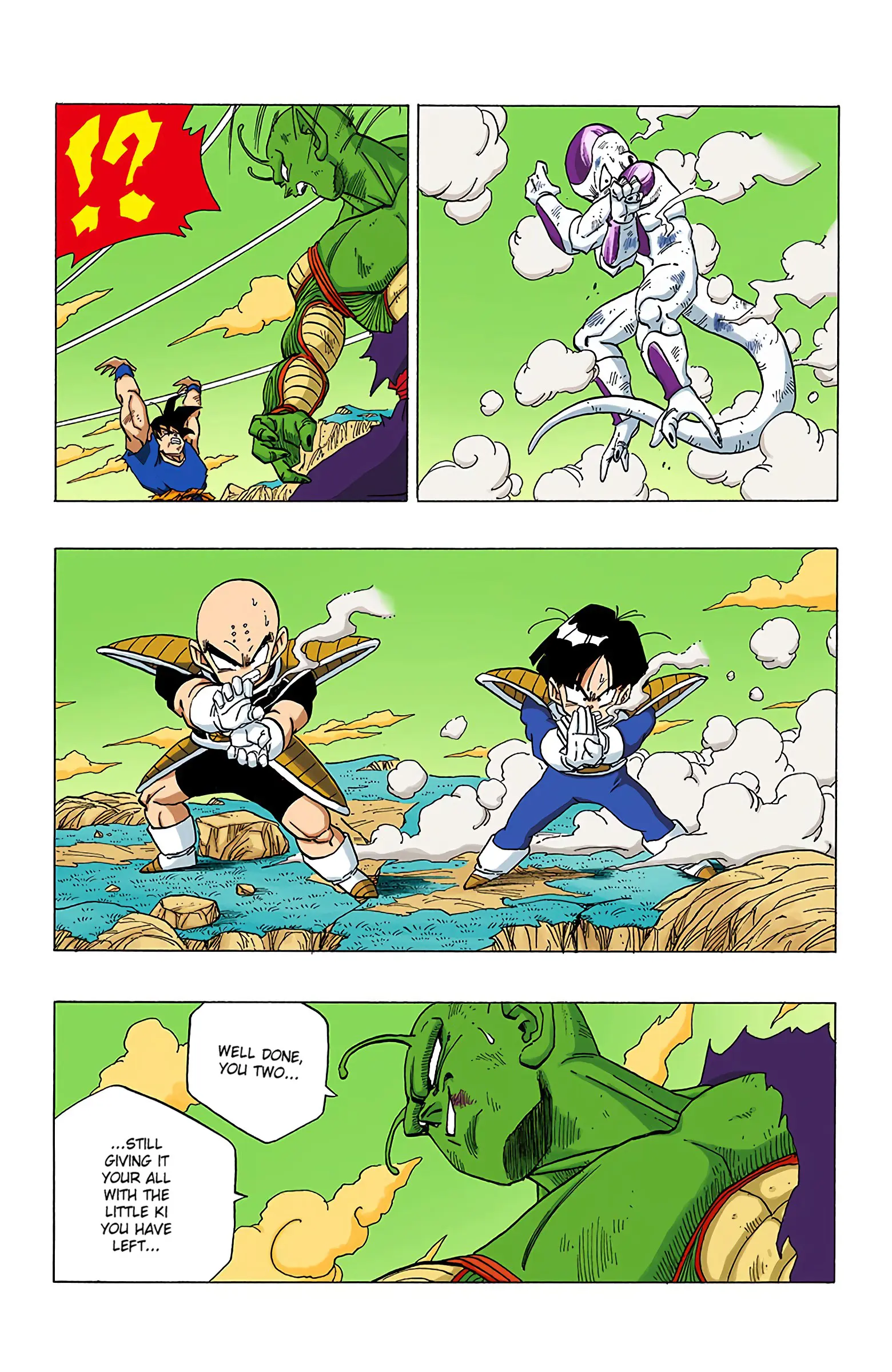 DBZ Frieza Saga Colored Manga, chapter 316, page 3