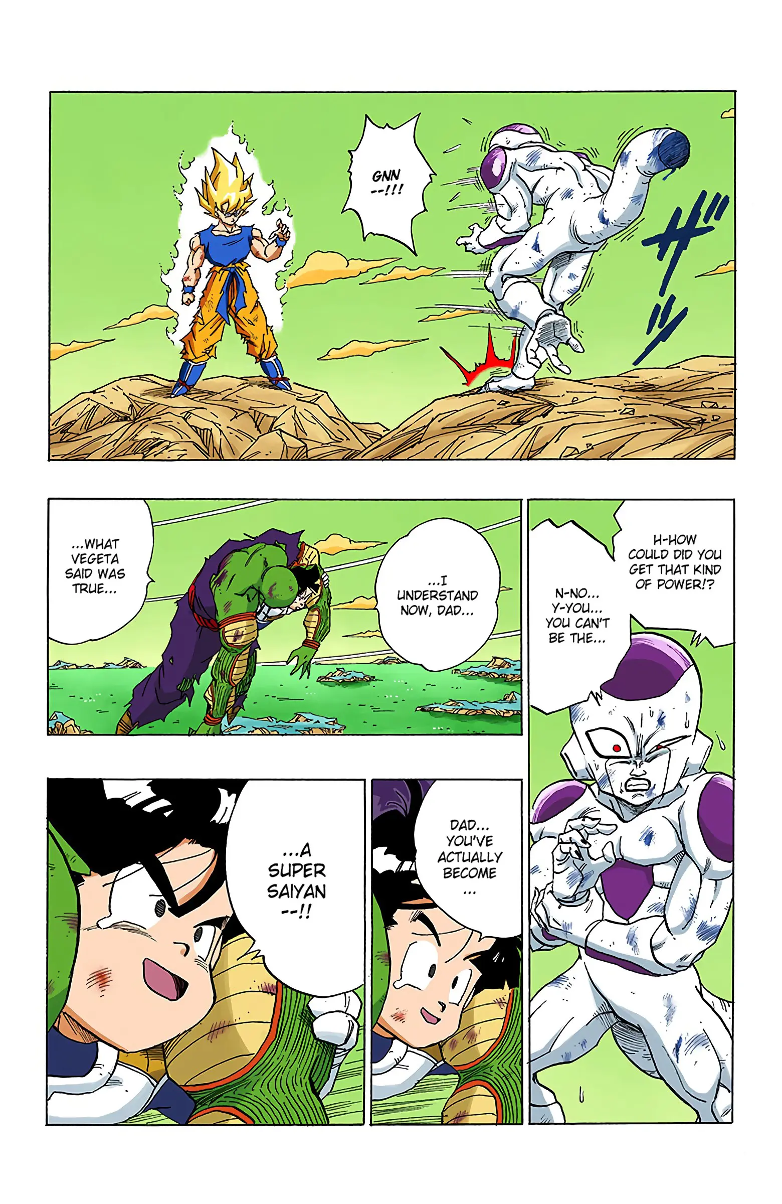 DBZ Frieza Saga Colored Manga, chapter 318, page 7