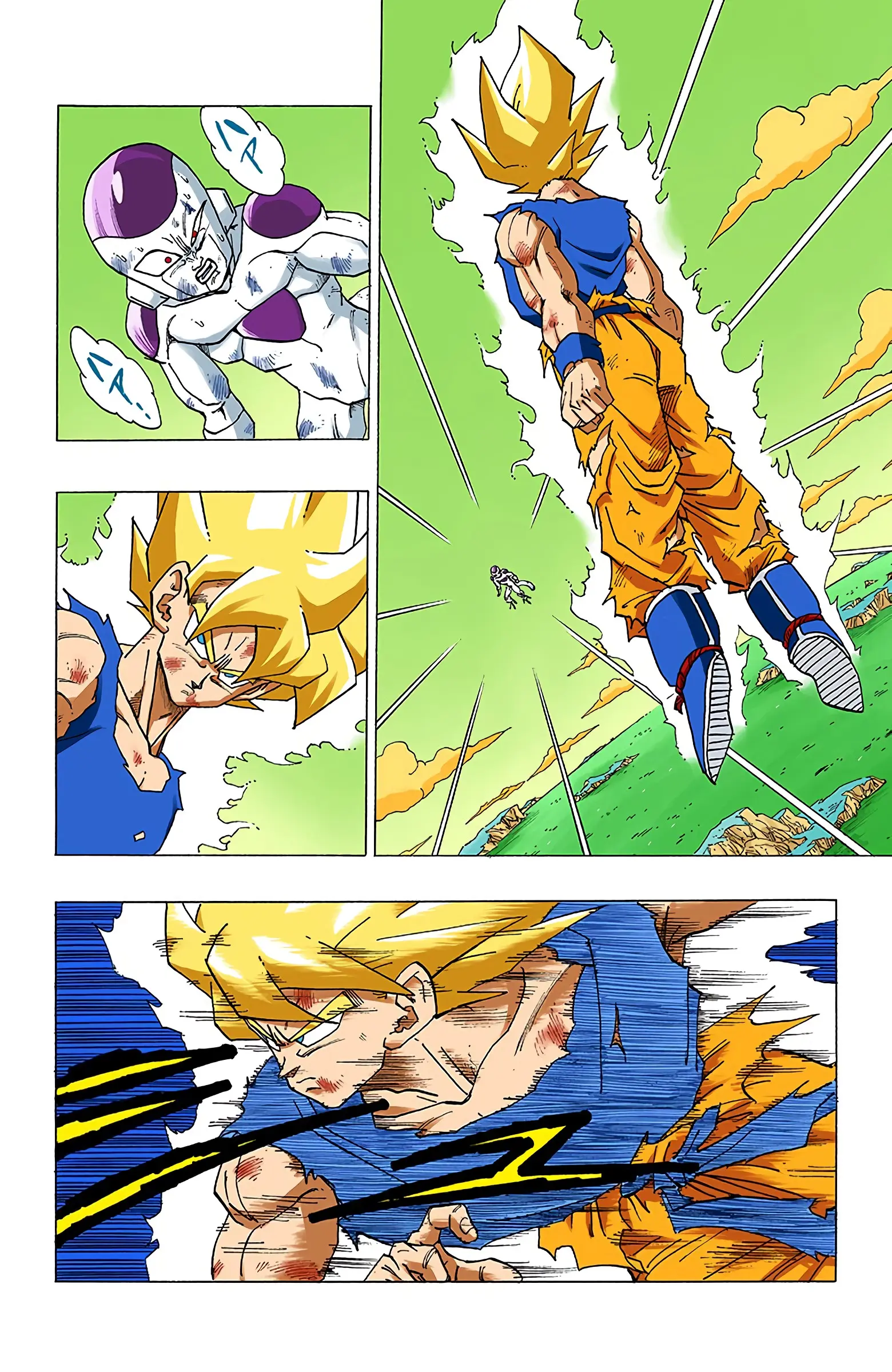 DBZ Frieza Saga Colored Manga, chapter 319, page 2