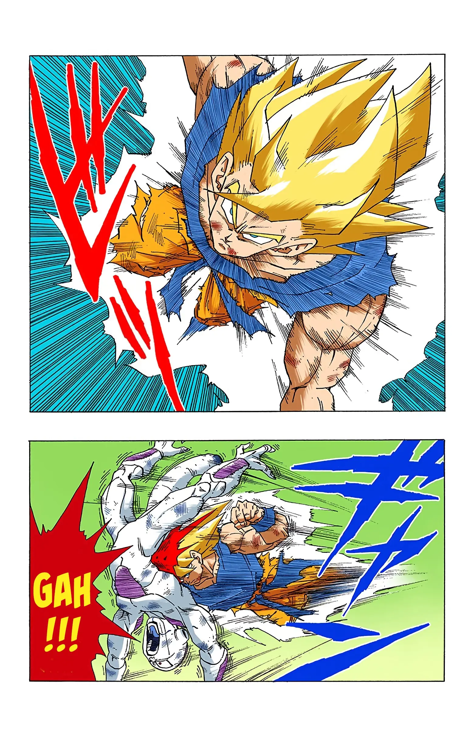 DBZ Frieza Saga Colored Manga, chapter 319, page 4