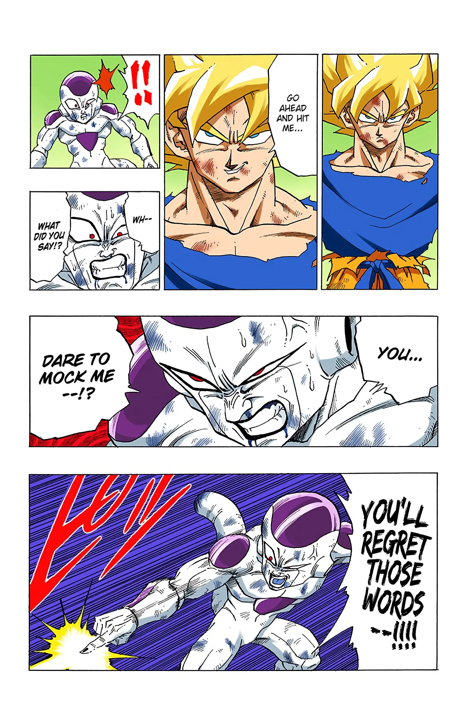 DBZ Frieza Saga Colored Manga, chapter 319, page 8