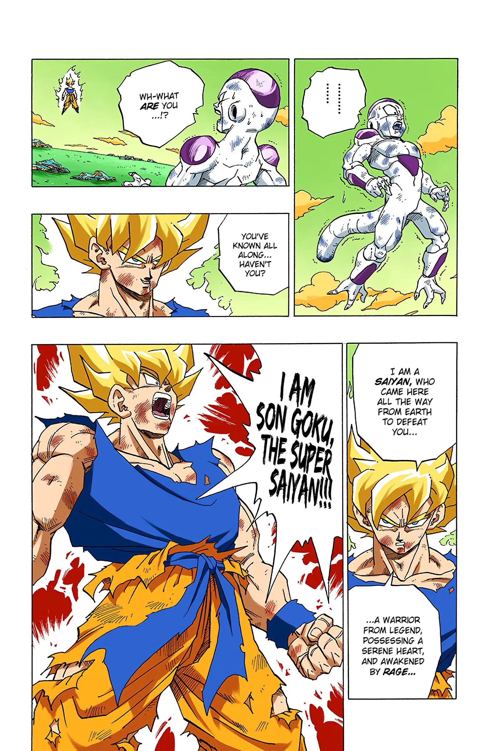 DBZ Frieza Saga Colored Manga, chapter 319, page 10