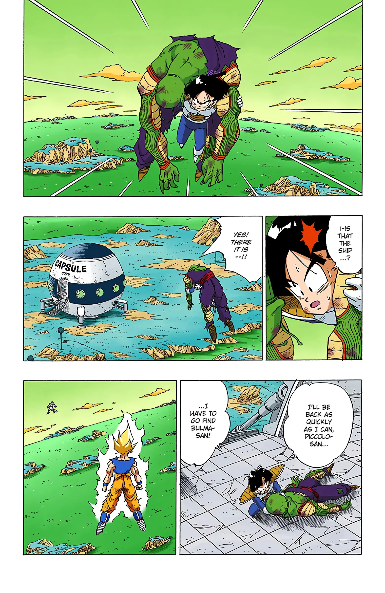 DBZ Frieza Saga Colored Manga, chapter 319, page 13