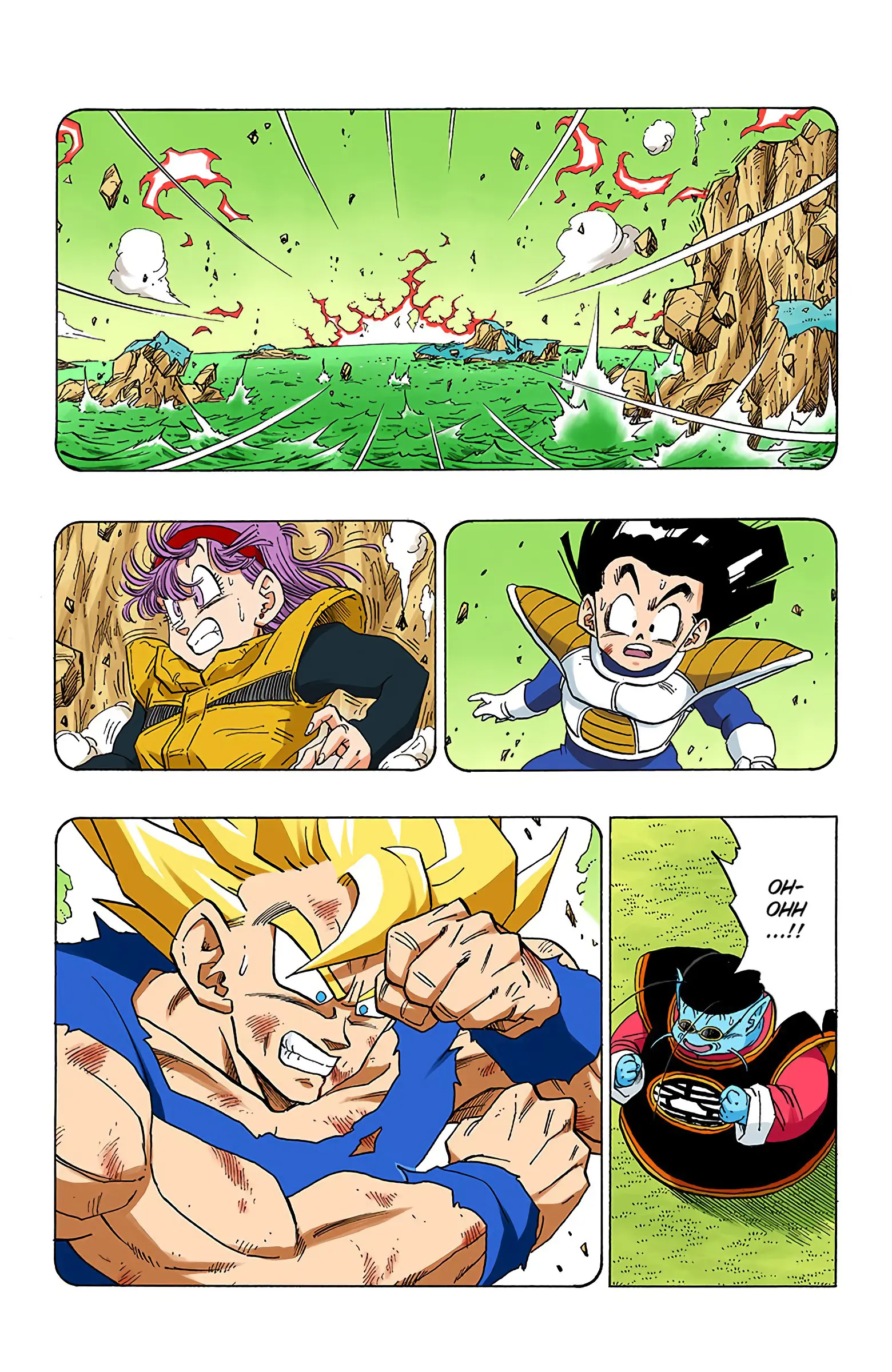 DBZ Frieza Saga Colored Manga, chapter 320, page 7