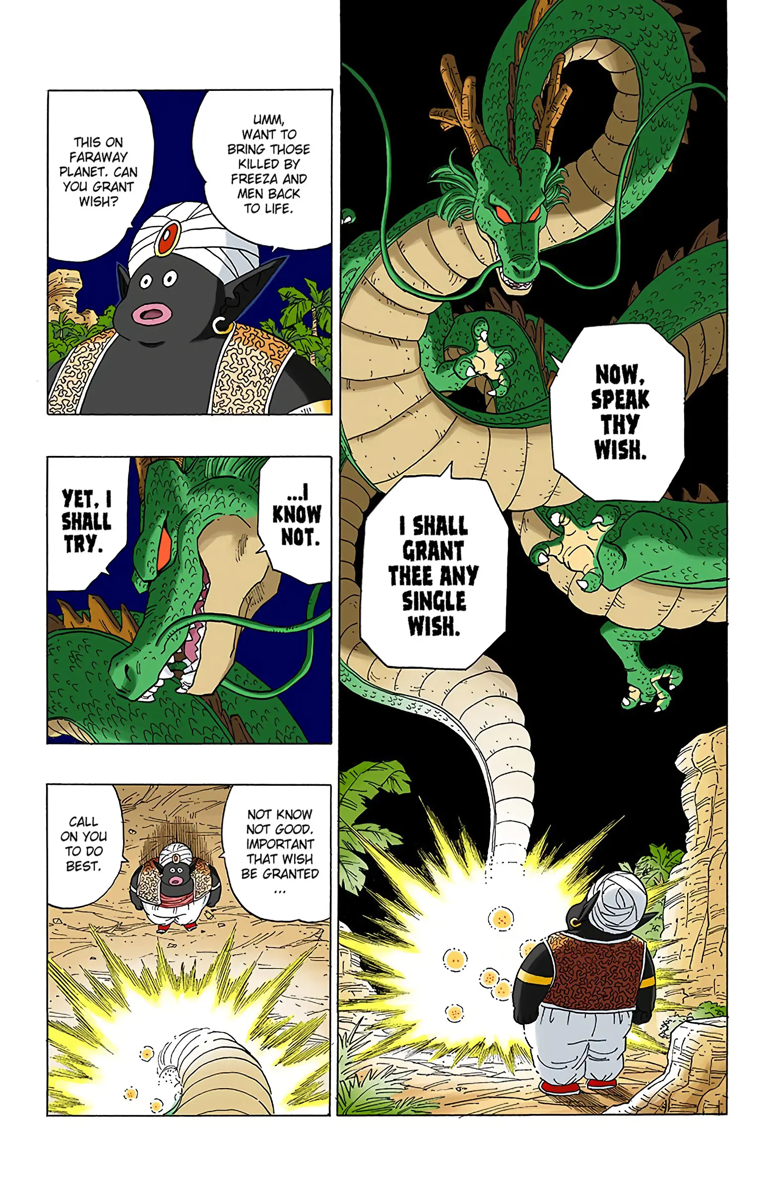 DBZ Frieza Saga Colored Manga, chapter 322, page 13