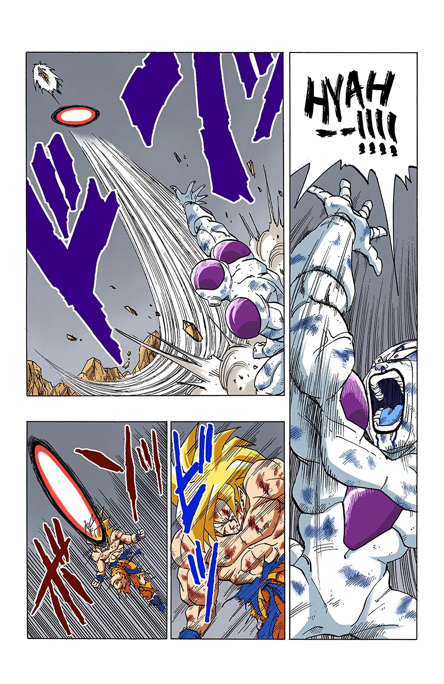 DBZ Frieza Saga Colored Manga, chapter 326, page 3