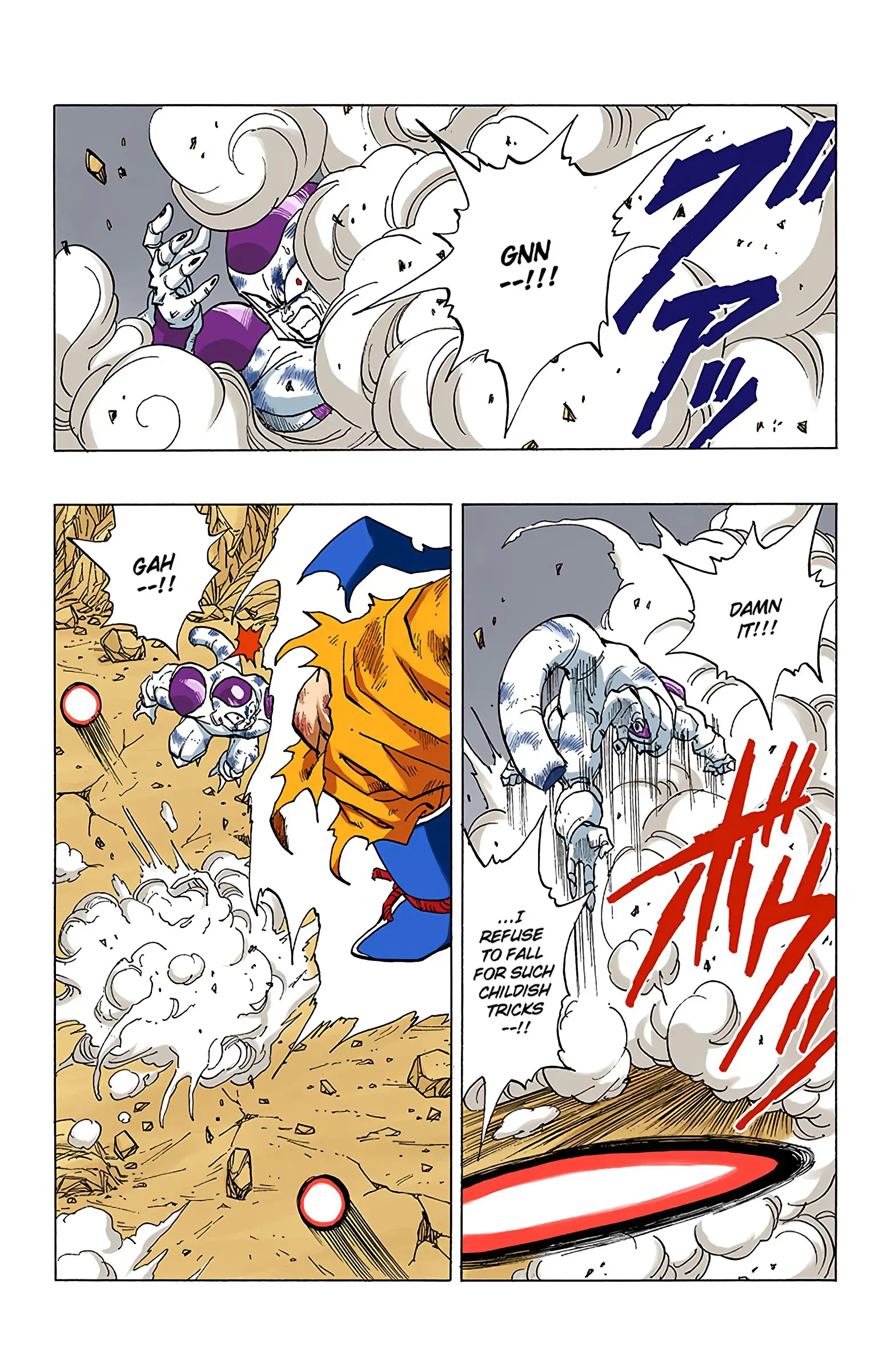 DBZ Frieza Saga Colored Manga, chapter 326, page 8