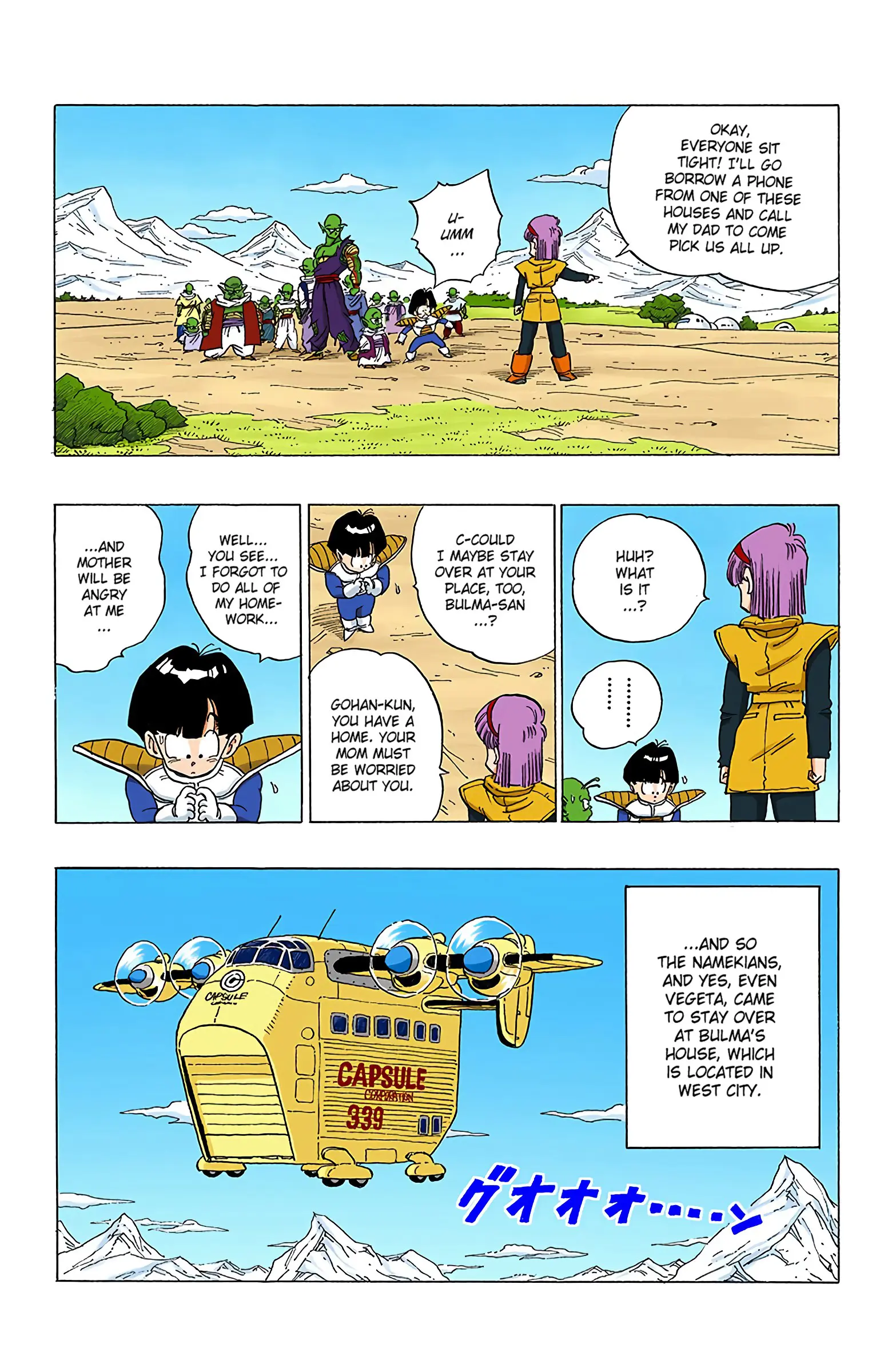 DBZ Frieza Saga Colored Manga, chapter 329, page 5
