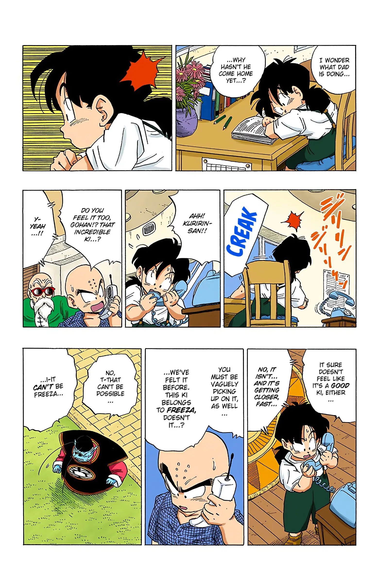 DBZ Frieza Saga Colored Manga, chapter 329, page 12