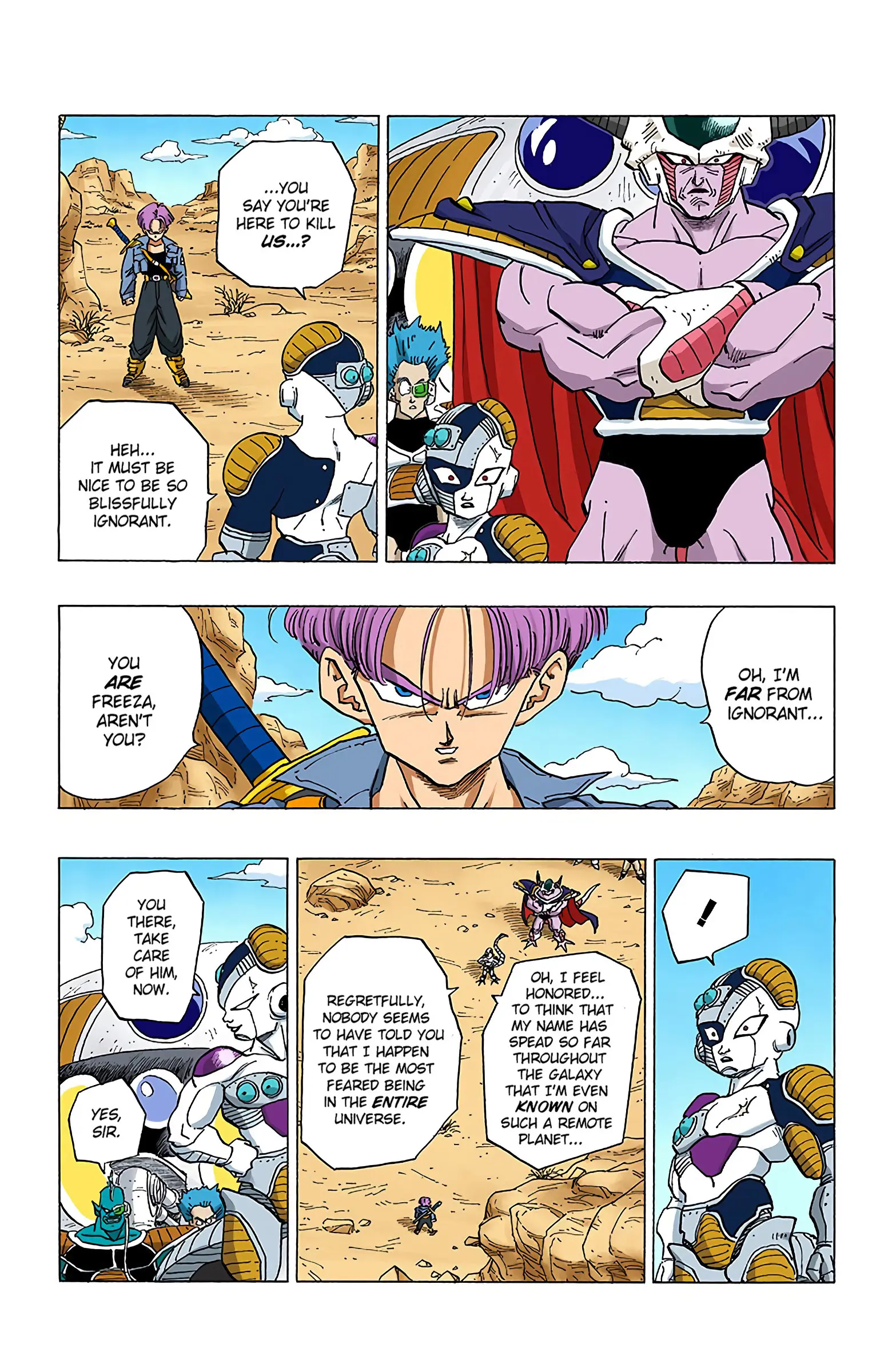 DBZ Perfect Cell Saga (Colored), chapter 331, page 4