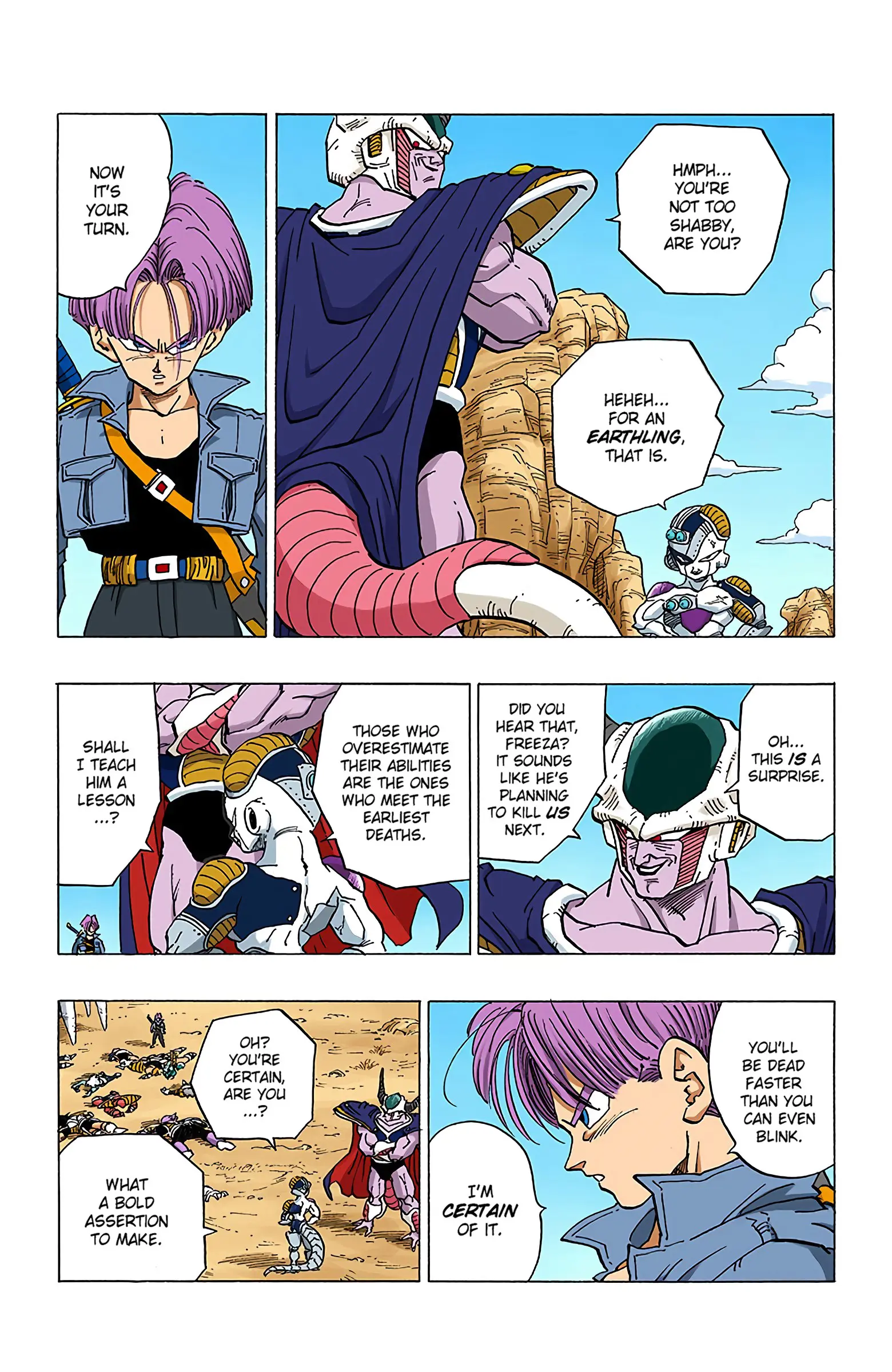 DBZ Perfect Cell Saga (Colored), chapter 331, page 9