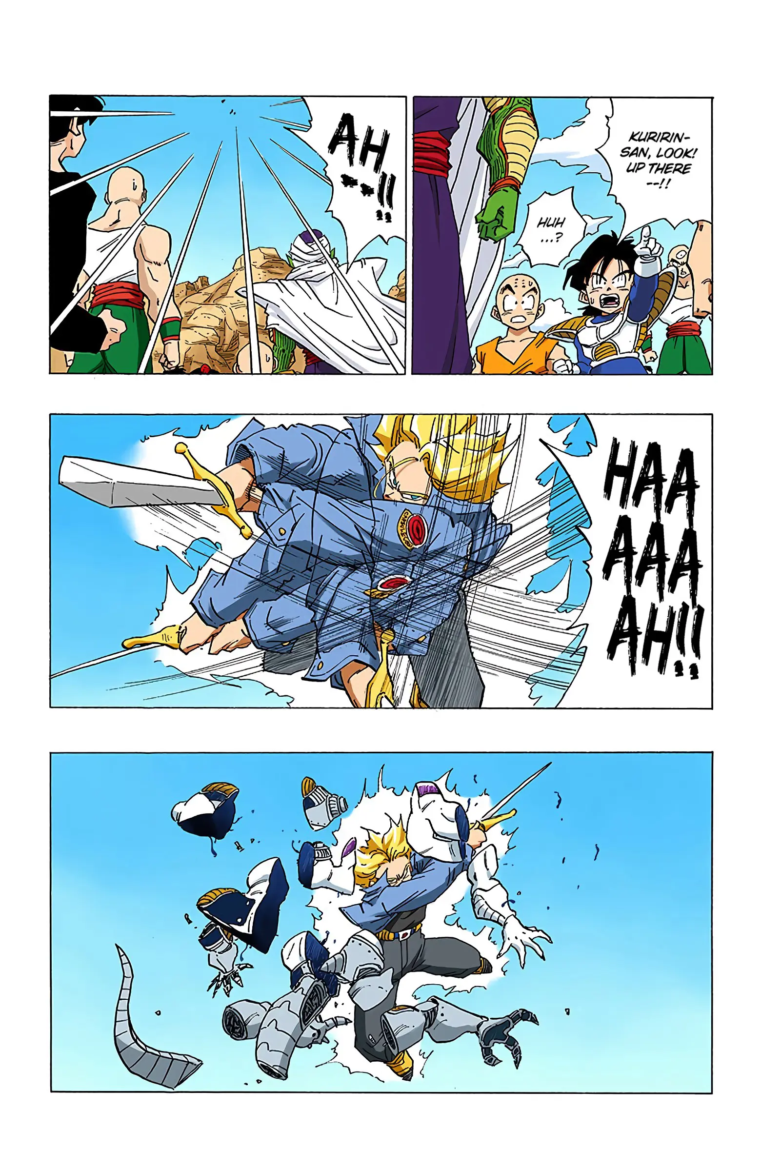 DBZ Perfect Cell Saga (Colored), chapter 332, page 3