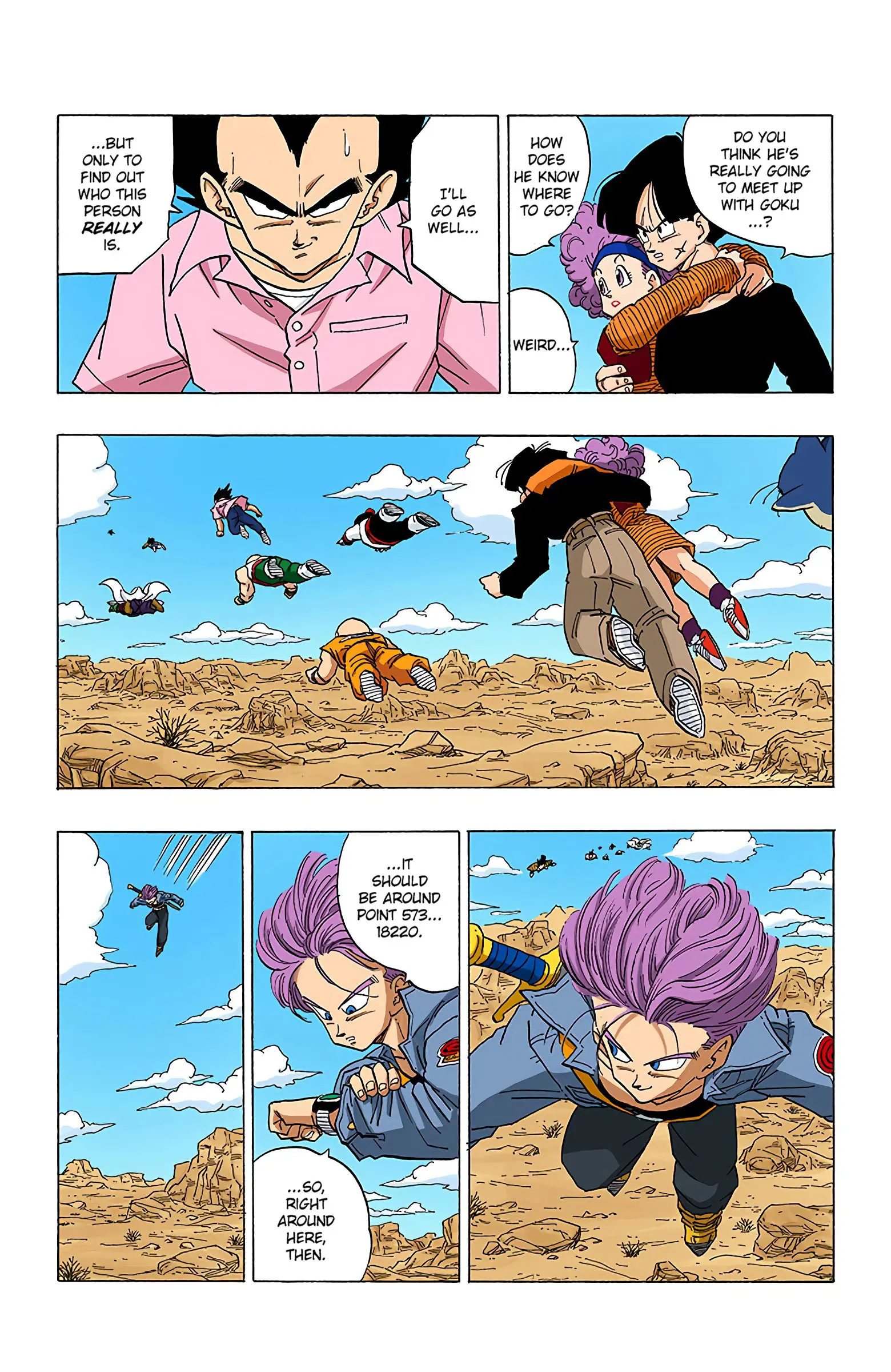 DBZ Perfect Cell Saga (Colored), chapter 333, page 3