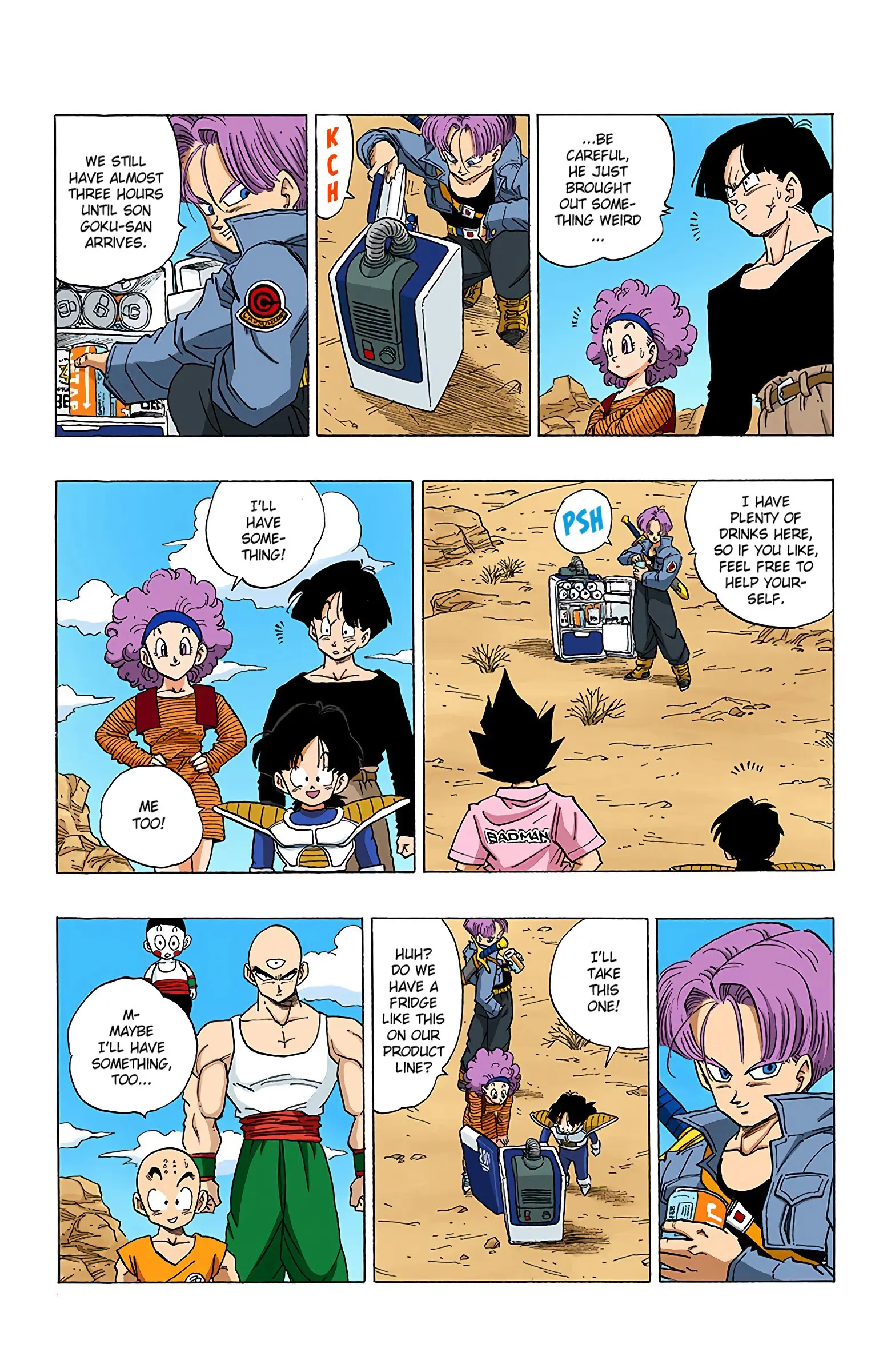 DBZ Perfect Cell Saga (Colored), chapter 333, page 5