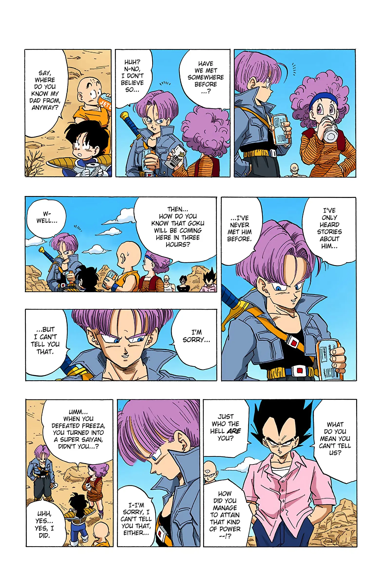 DBZ Perfect Cell Saga (Colored), chapter 333, page 6