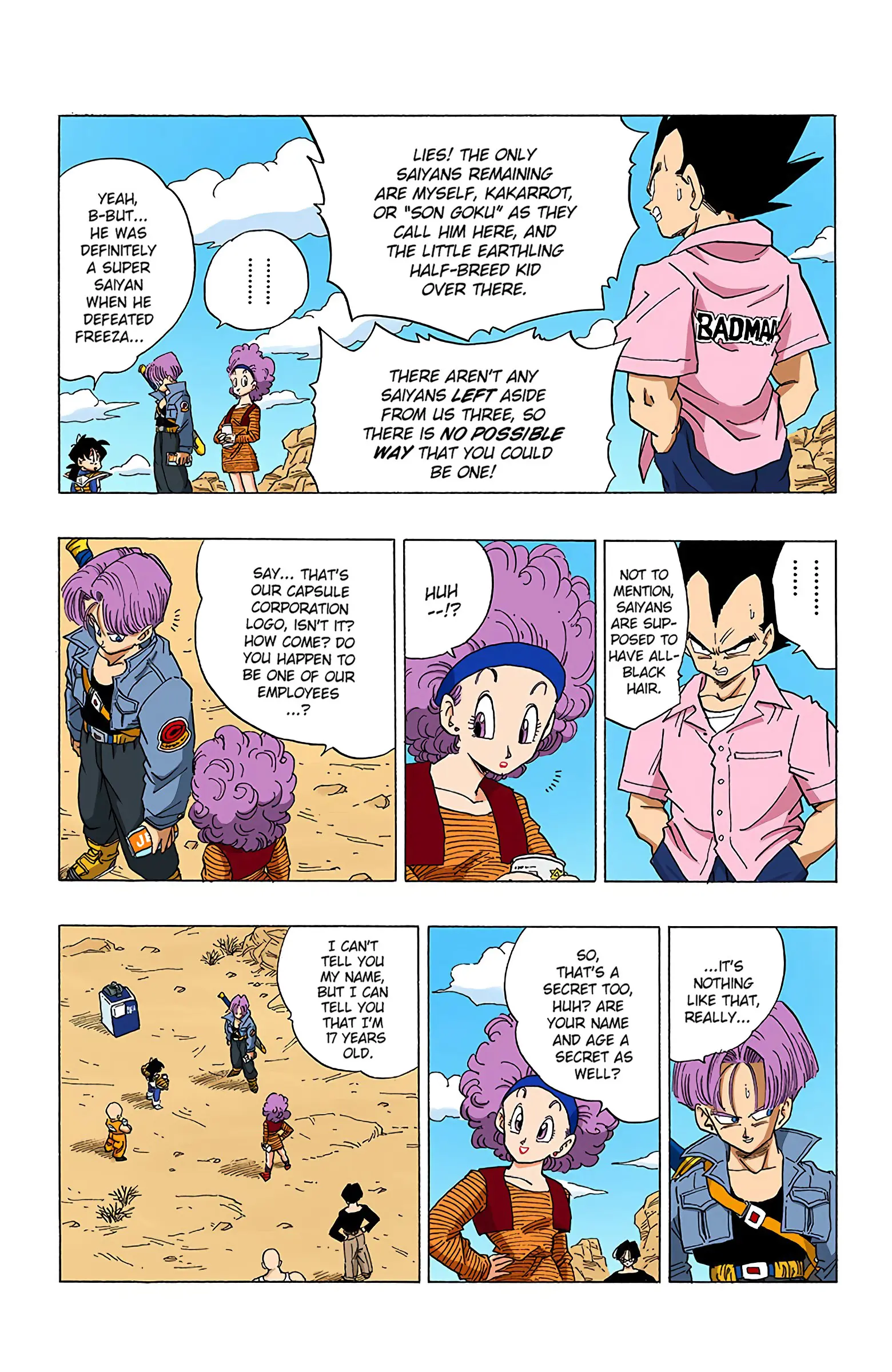 DBZ Perfect Cell Saga (Colored), chapter 333, page 7