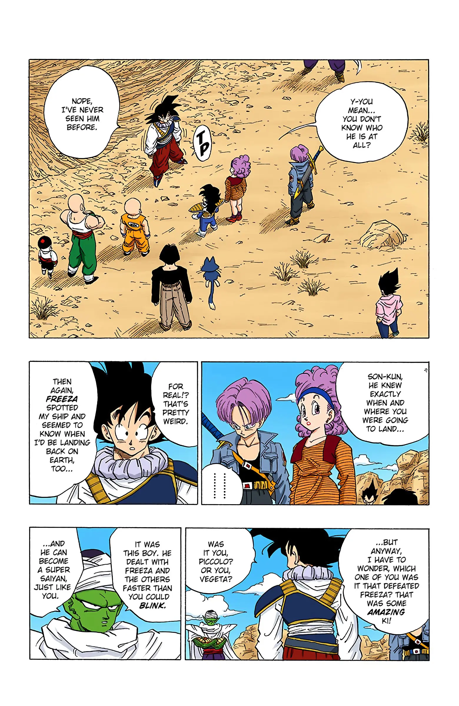DBZ Perfect Cell Saga (Colored), chapter 334, page 2