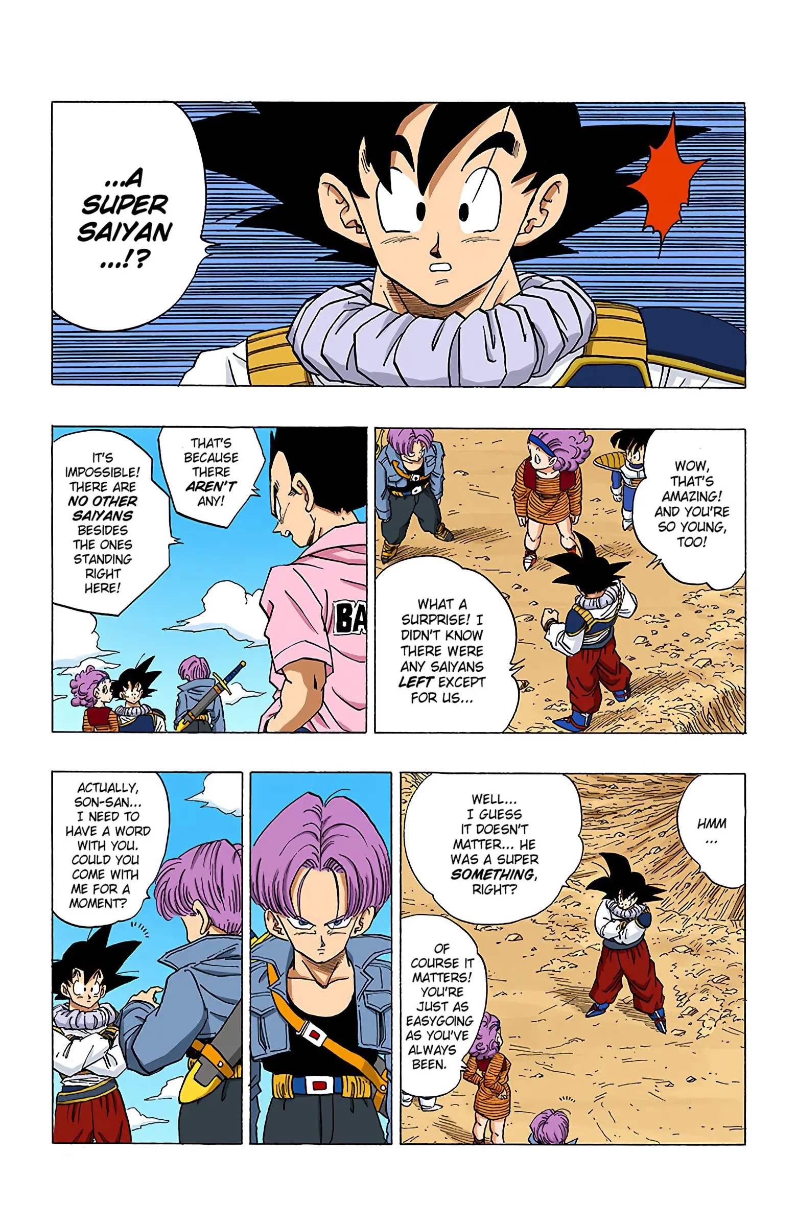 DBZ Perfect Cell Saga (Colored), chapter 334, page 3