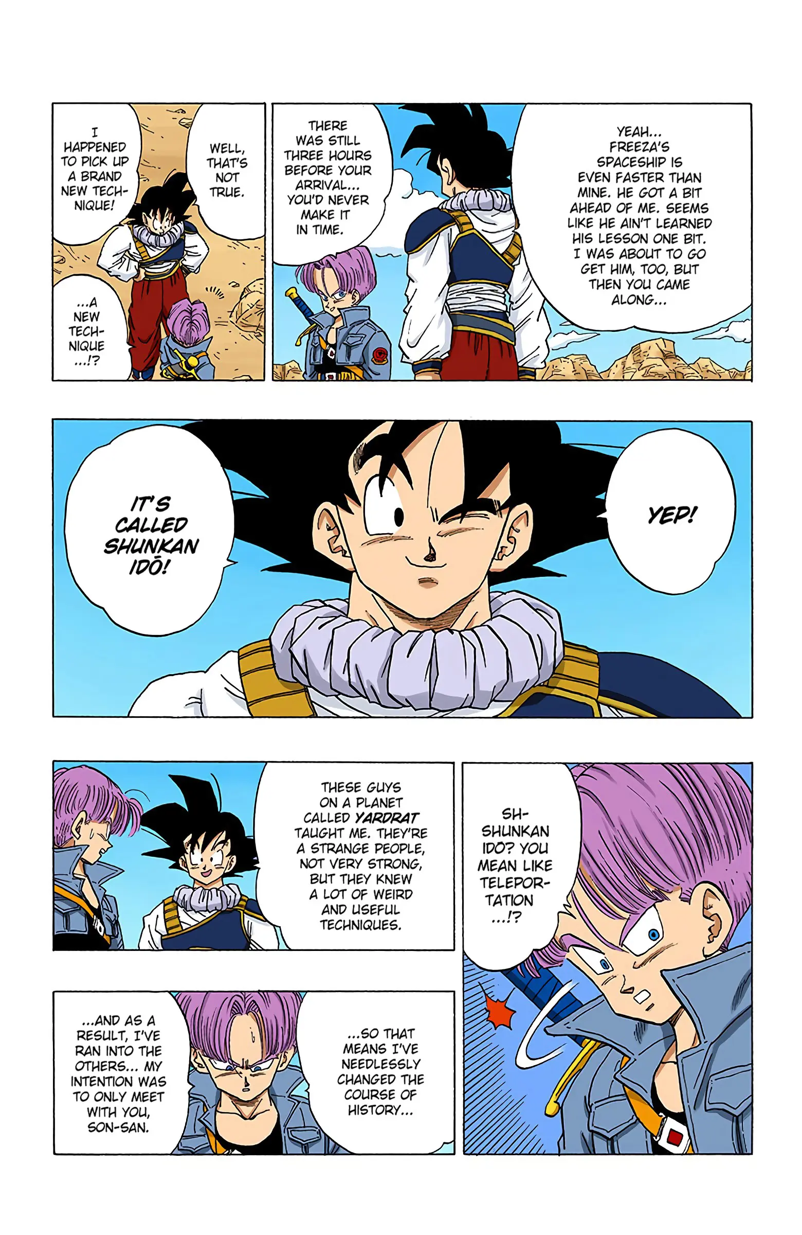 DBZ Perfect Cell Saga (Colored), chapter 334, page 5