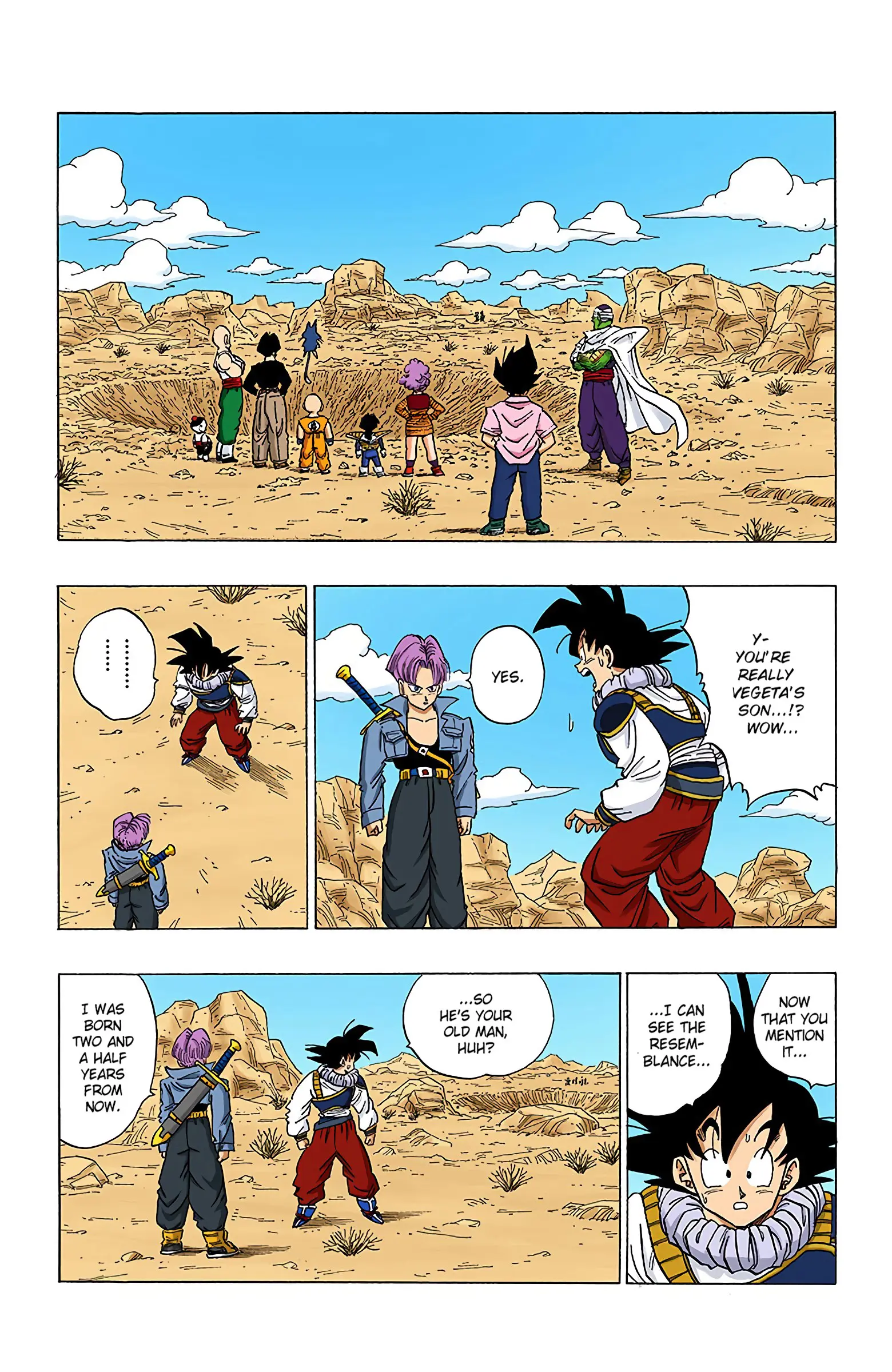 DBZ Perfect Cell Saga (Colored), chapter 335, page 2