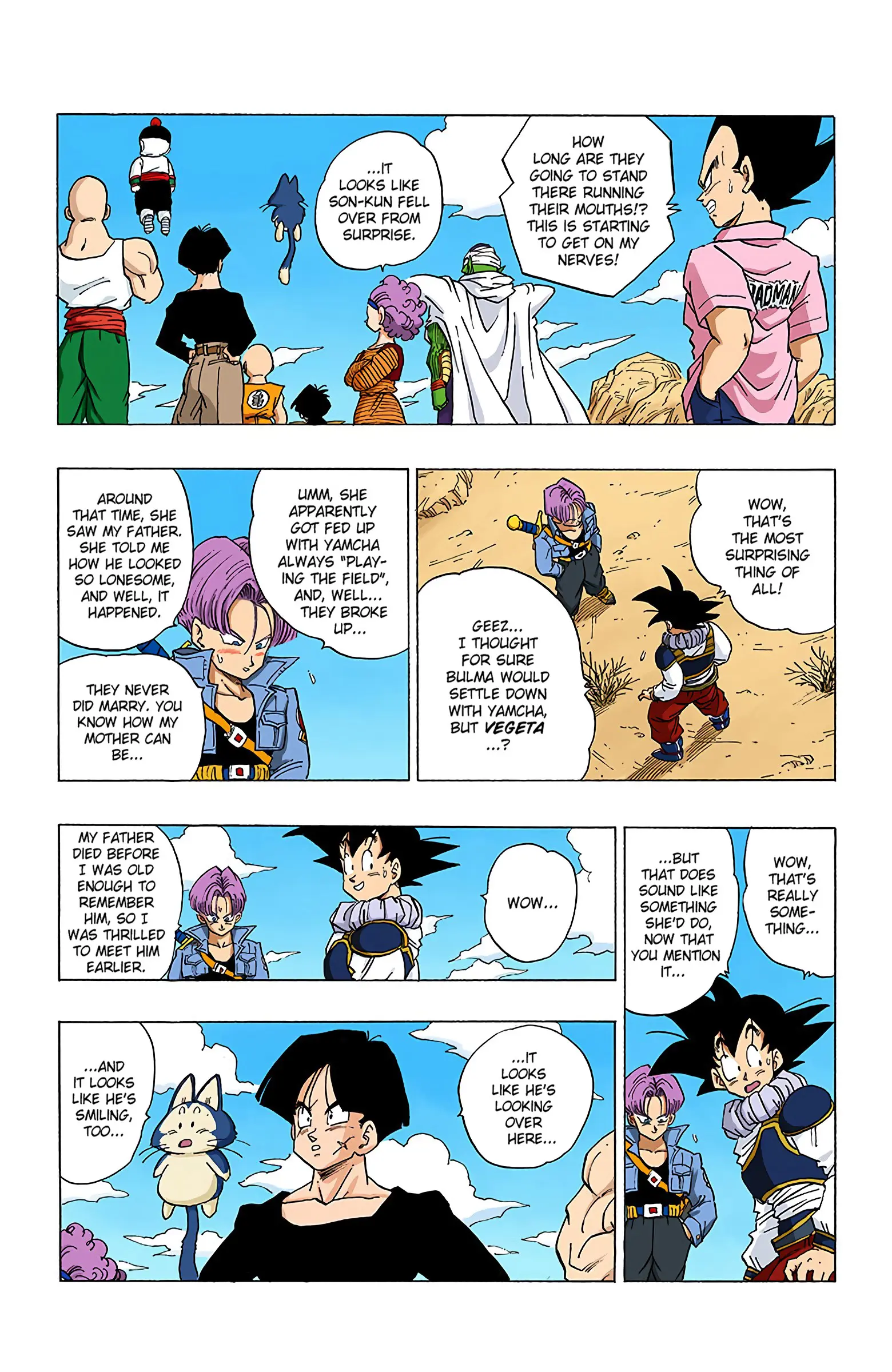 DBZ Perfect Cell Saga (Colored), chapter 335, page 9