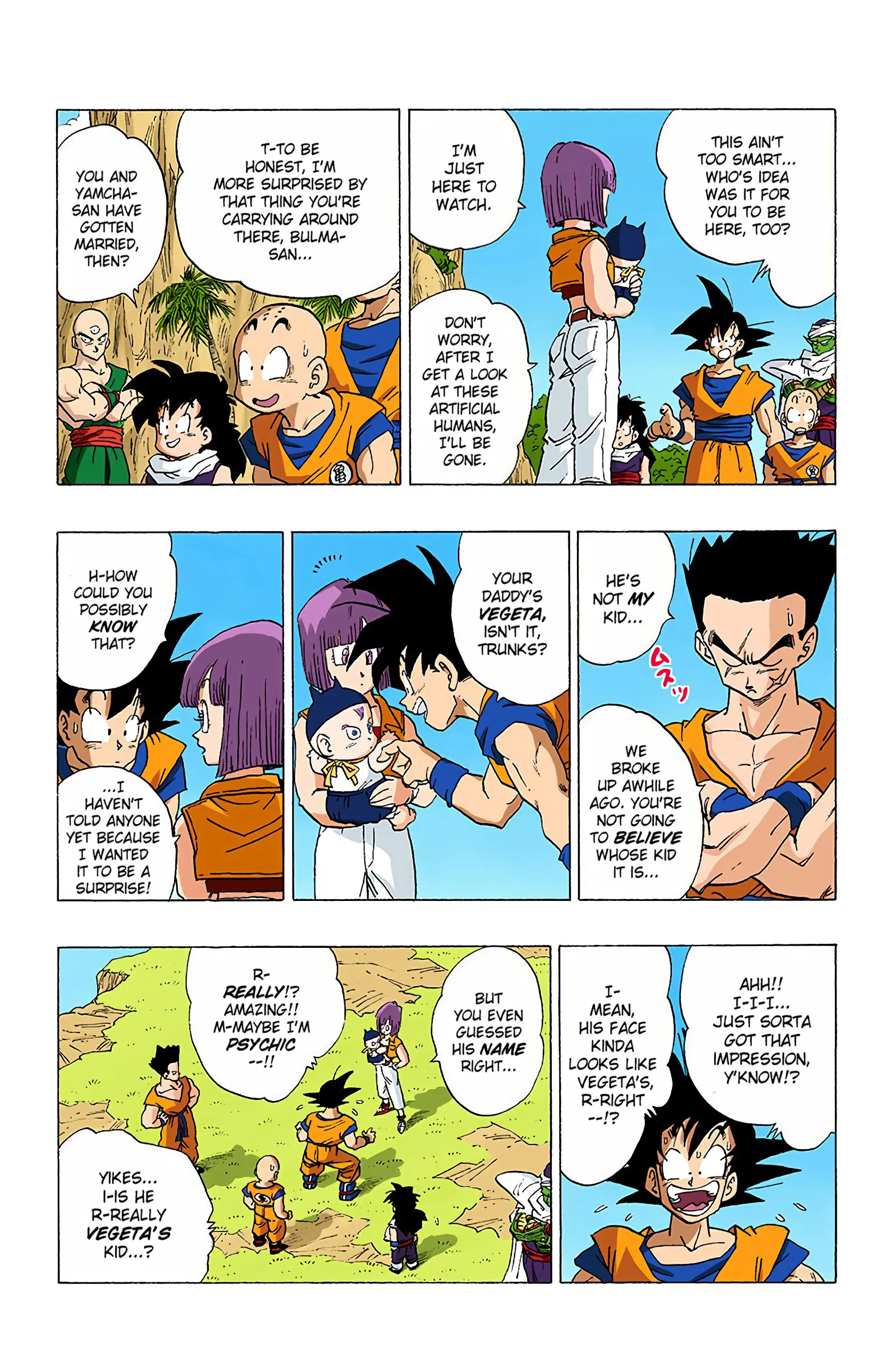 DBZ Perfect Cell Saga (Colored), chapter 337, page 7