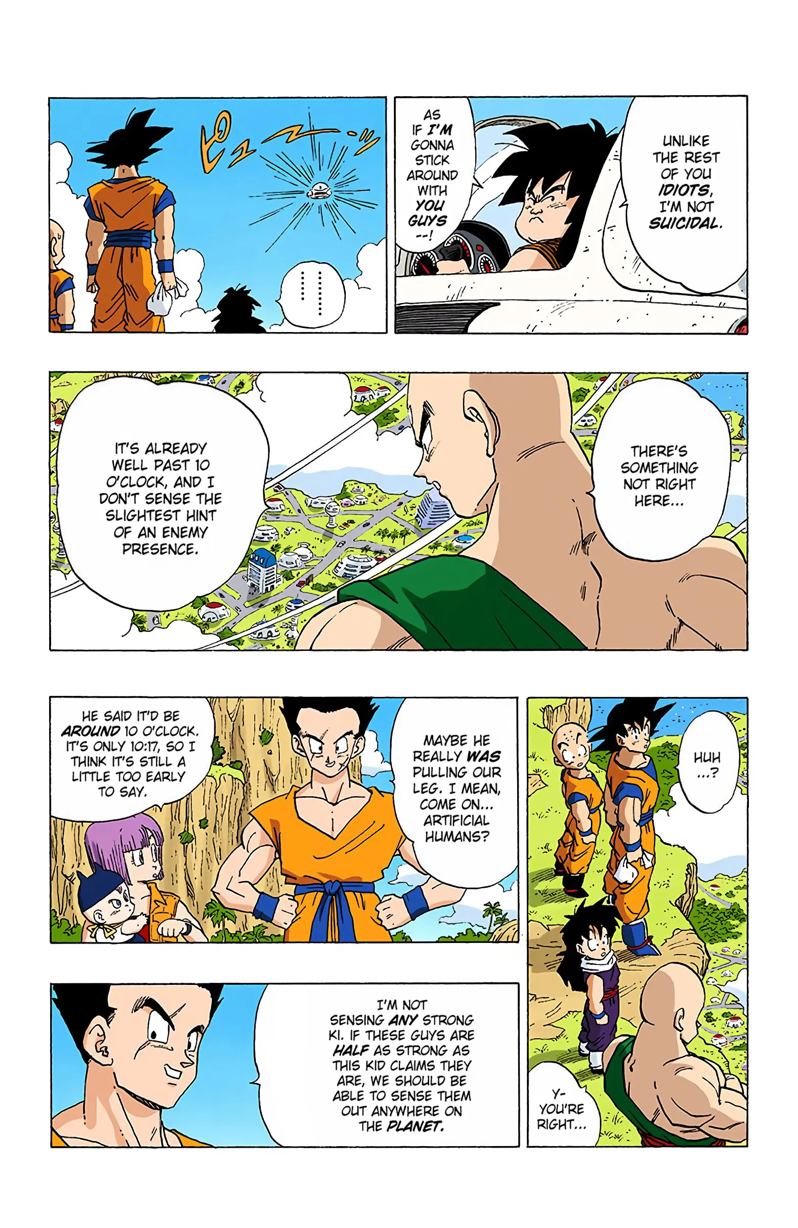DBZ Perfect Cell Saga (Colored), chapter 337, page 11