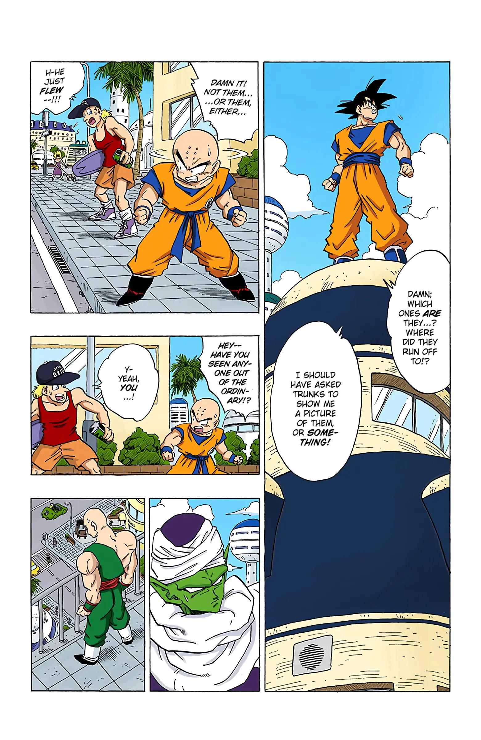 DBZ Perfect Cell Saga (Colored), chapter 338, page 4