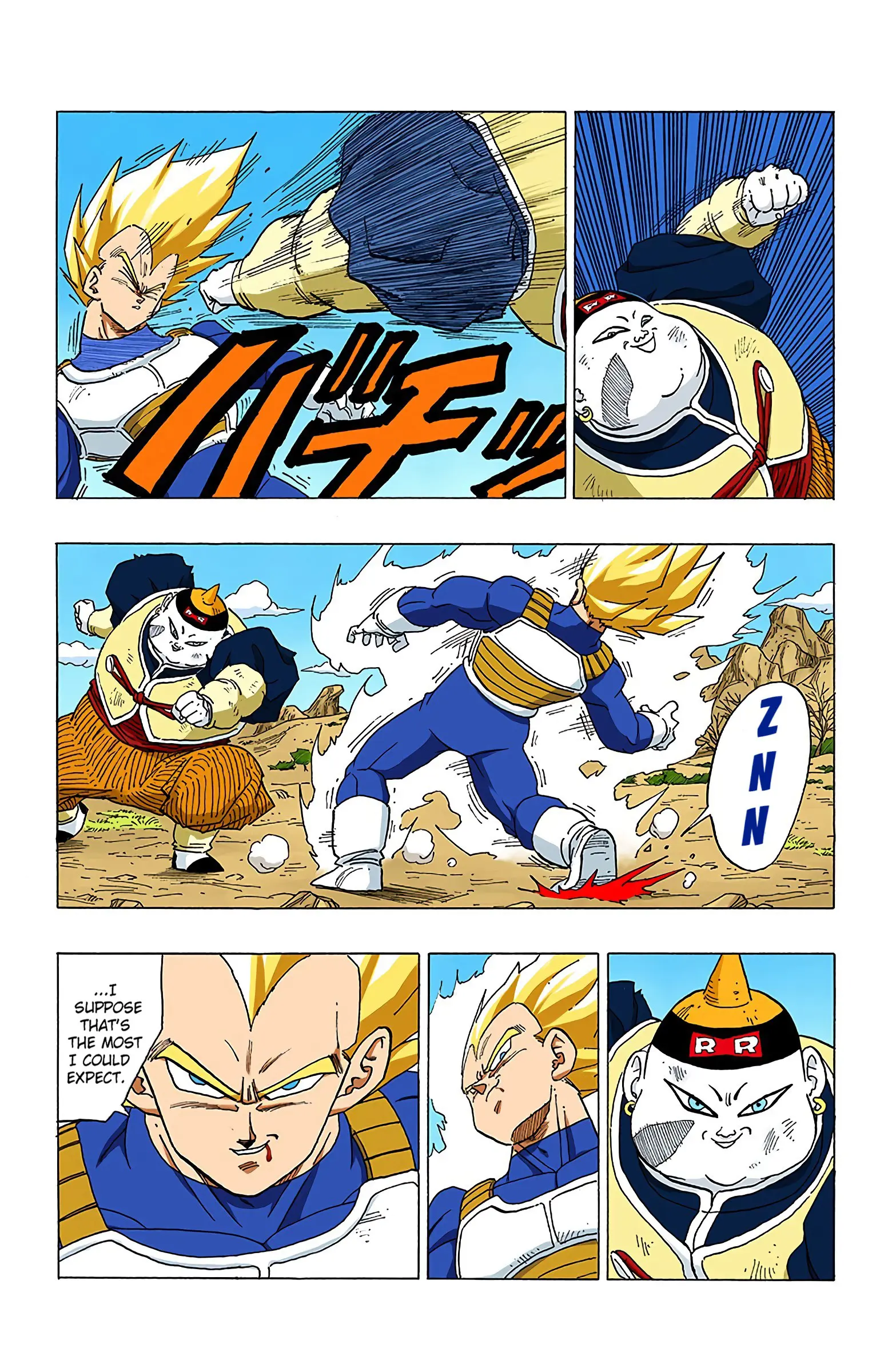 DBZ Perfect Cell Saga (Colored), chapter 343, page 13