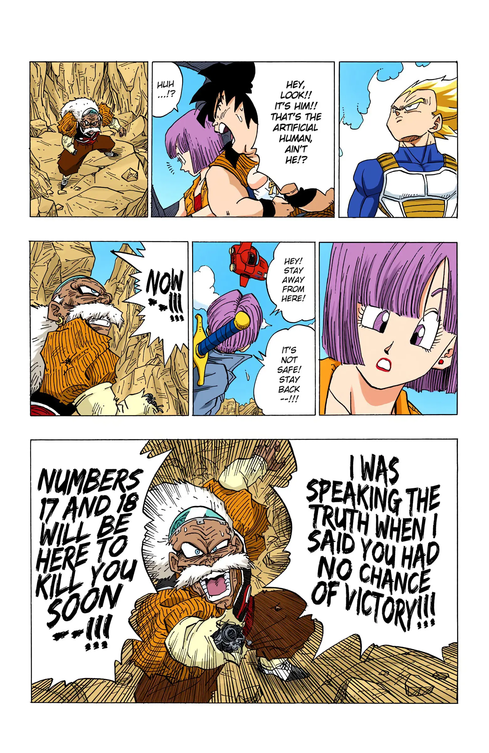DBZ Perfect Cell Saga (Colored), chapter 347, page 10