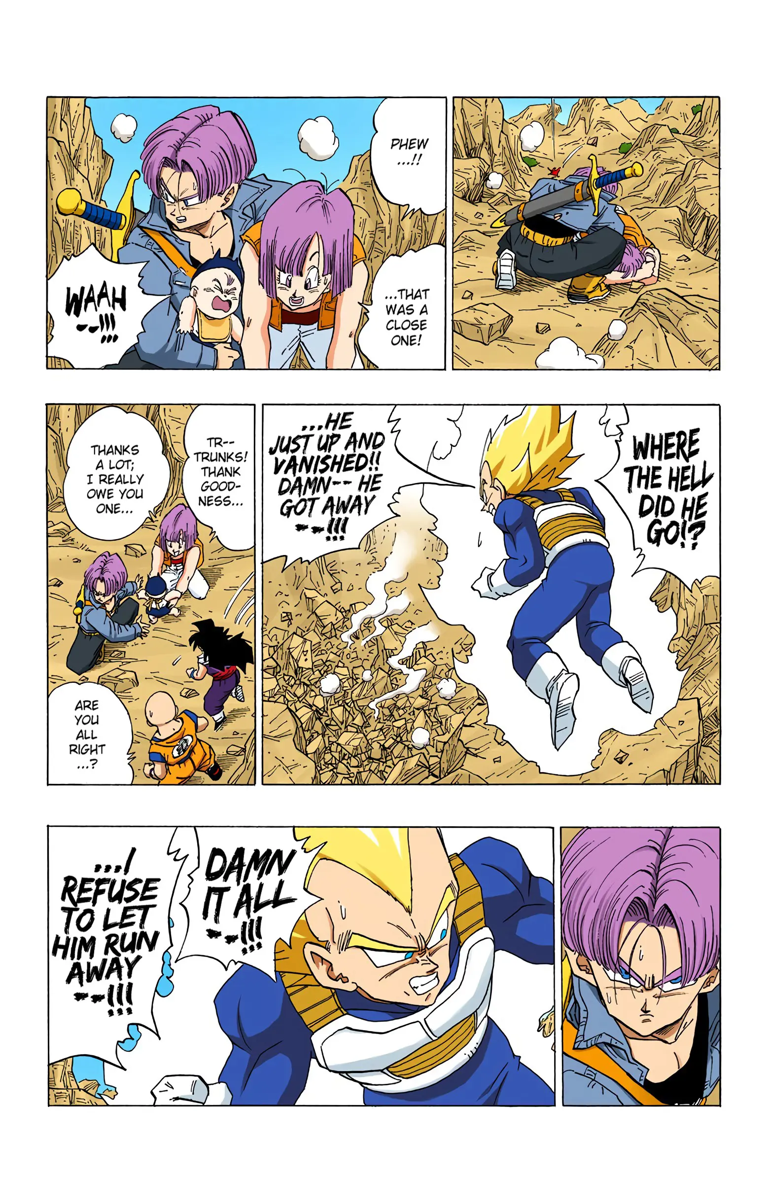 DBZ Perfect Cell Saga (Colored), chapter 347, page 14