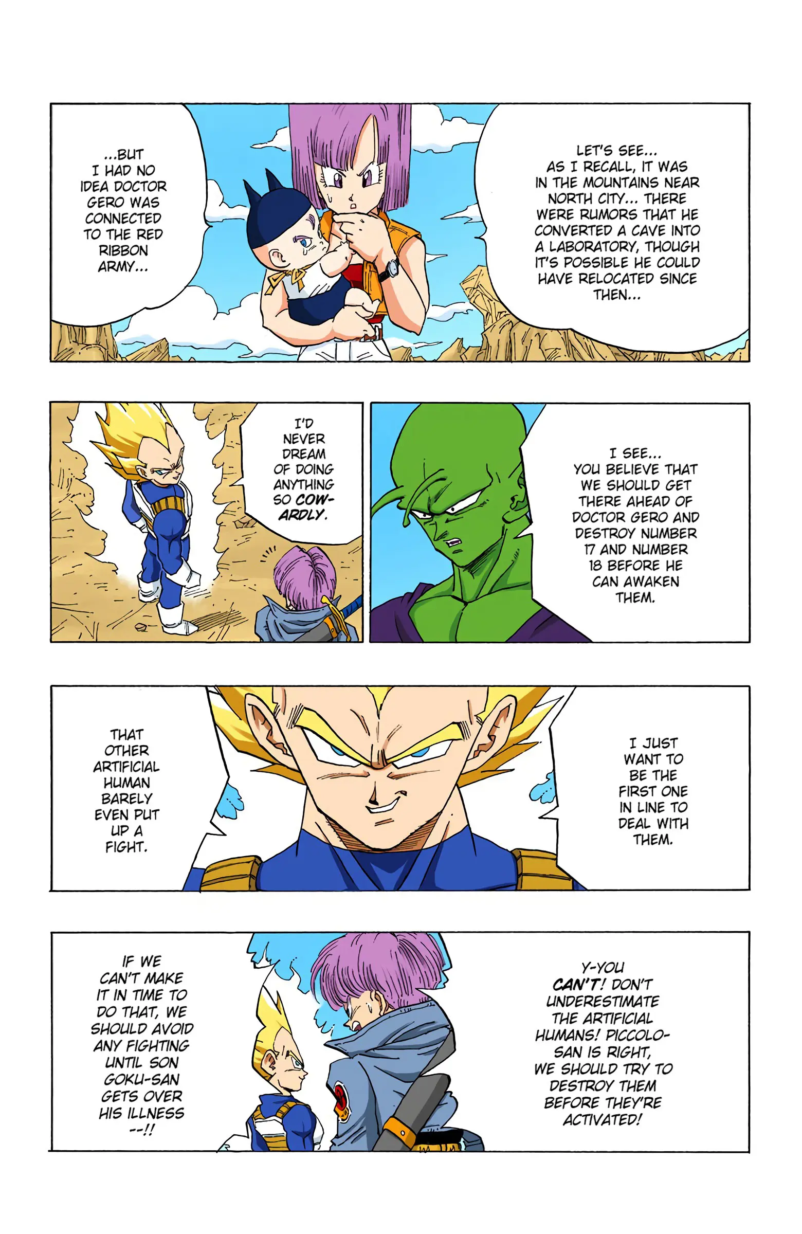 DBZ Perfect Cell Saga (Colored), chapter 348, page 4