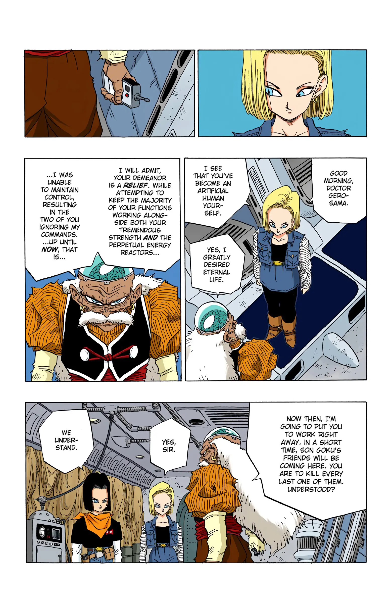 DBZ Perfect Cell Saga (Colored), chapter 349, page 13