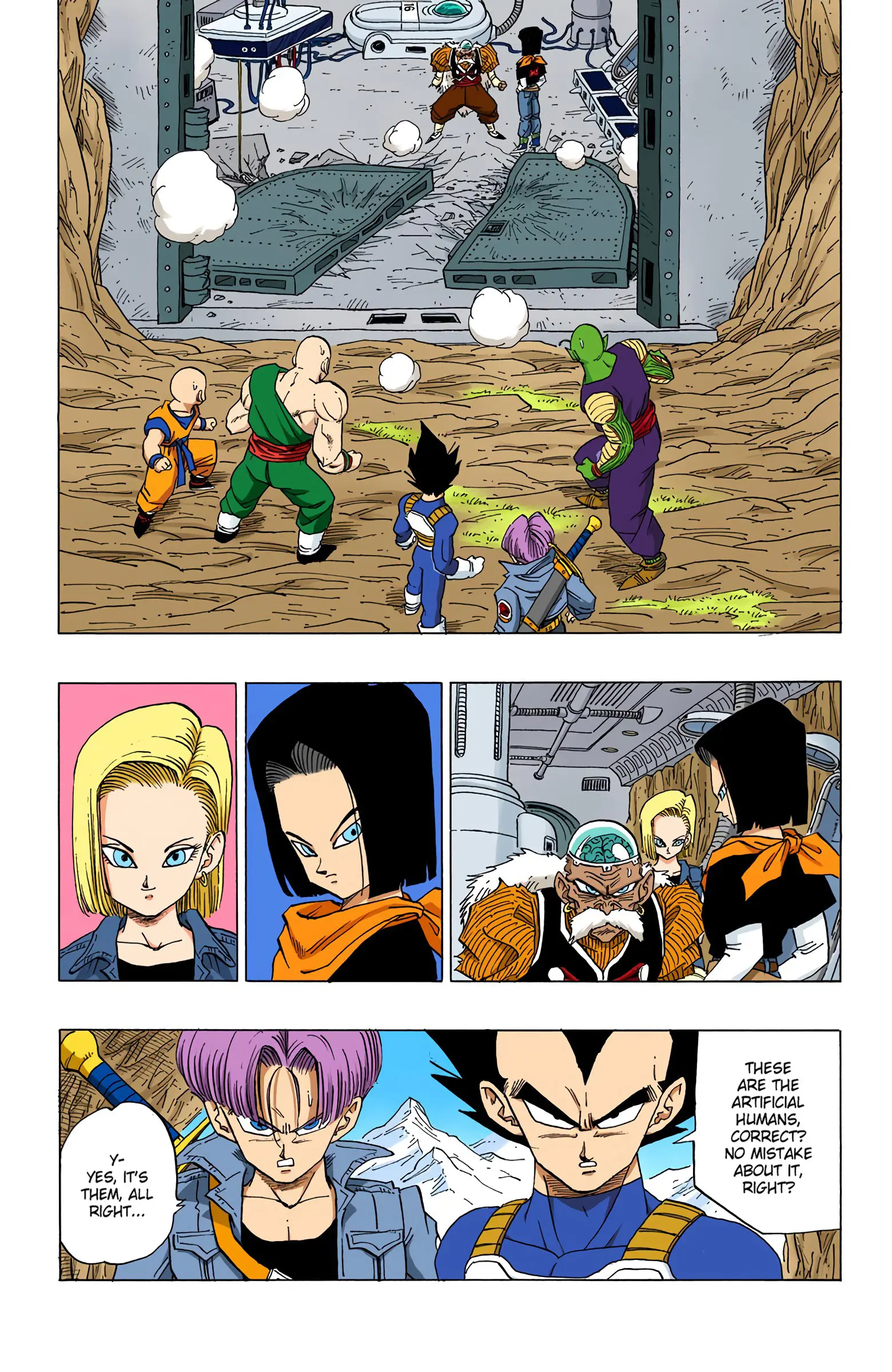 DBZ Perfect Cell Saga (Colored), chapter 350, page 4
