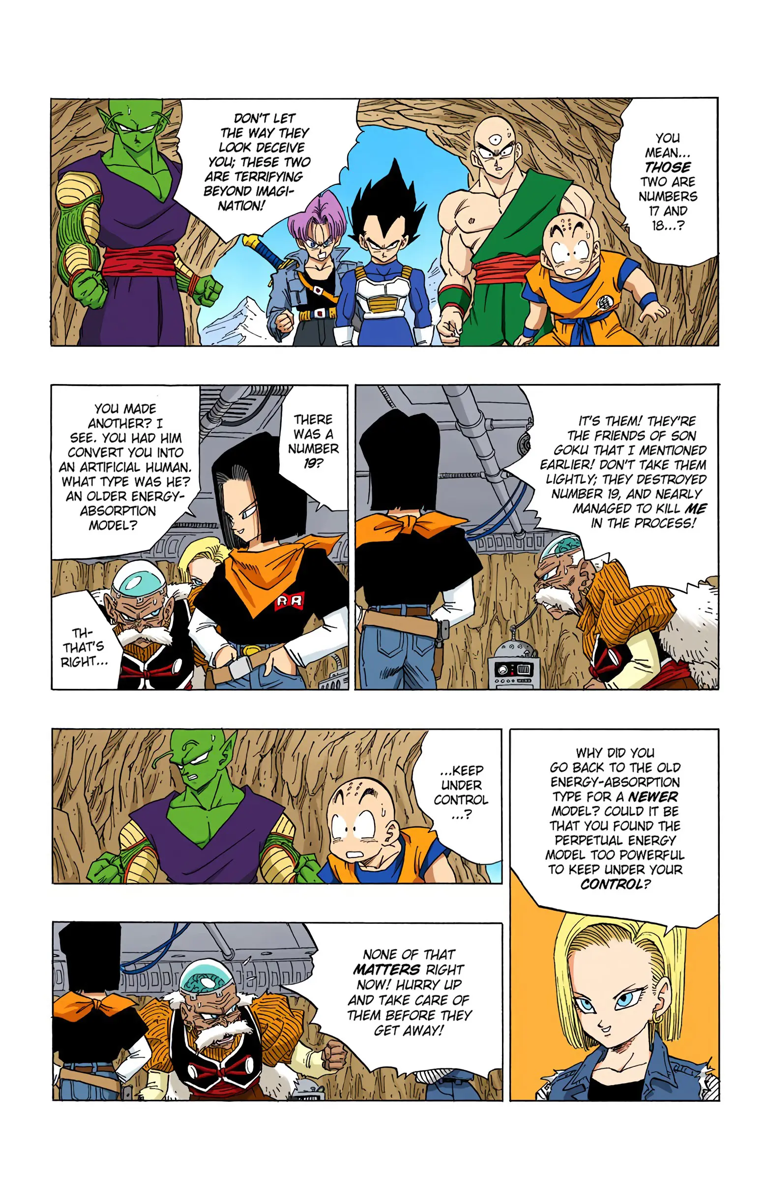 DBZ Perfect Cell Saga (Colored), chapter 350, page 5