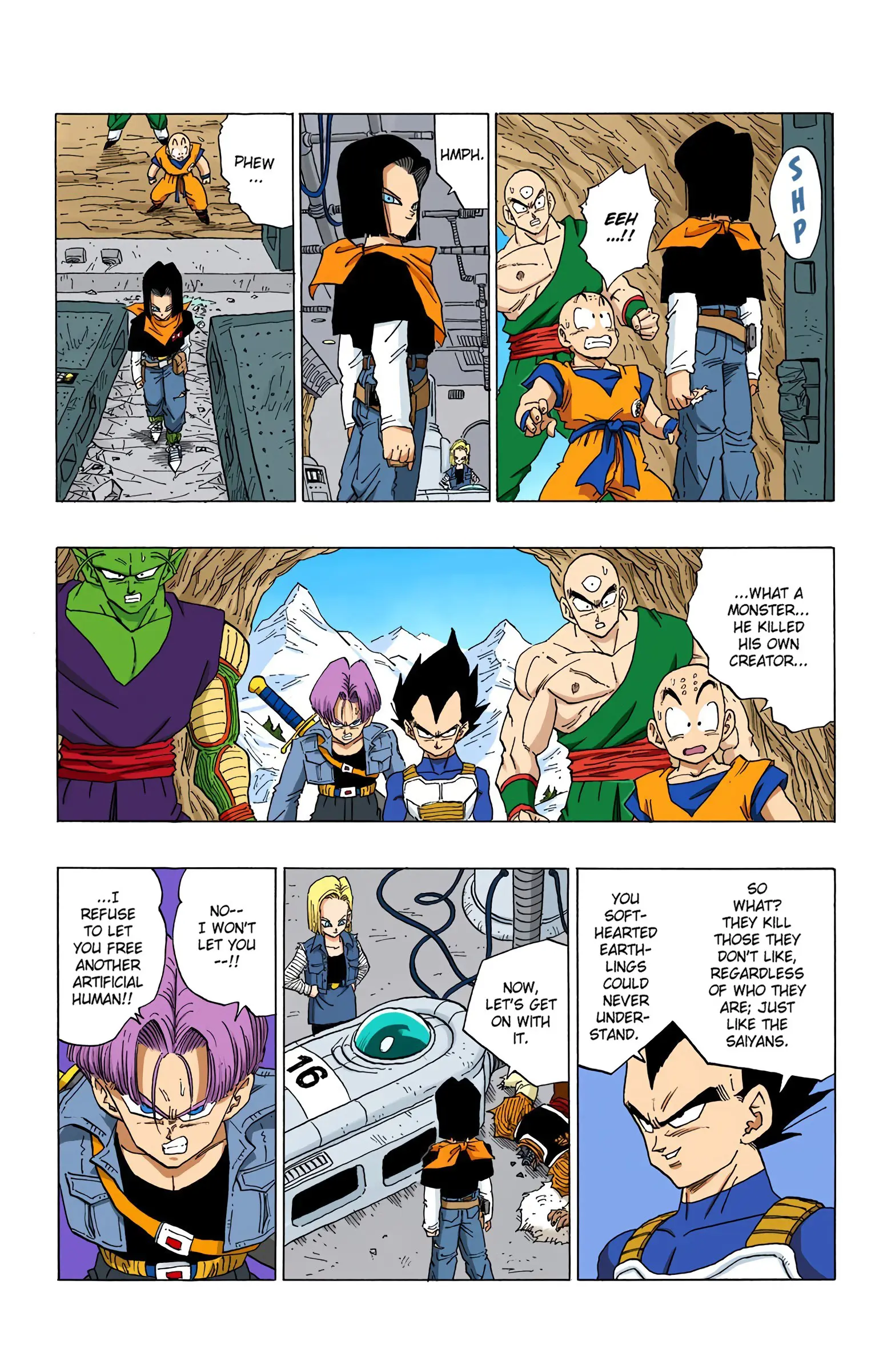 DBZ Perfect Cell Saga (Colored), chapter 350, page 11