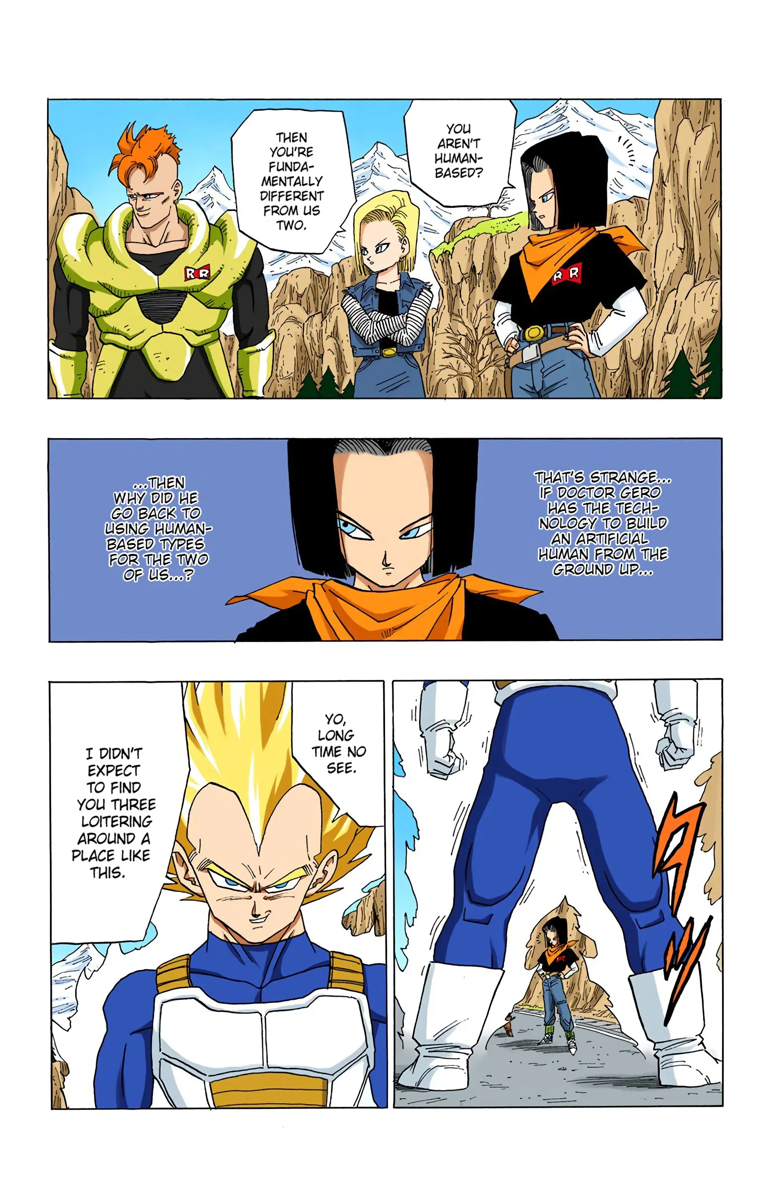 DBZ Perfect Cell Saga (Colored), chapter 351, page 12