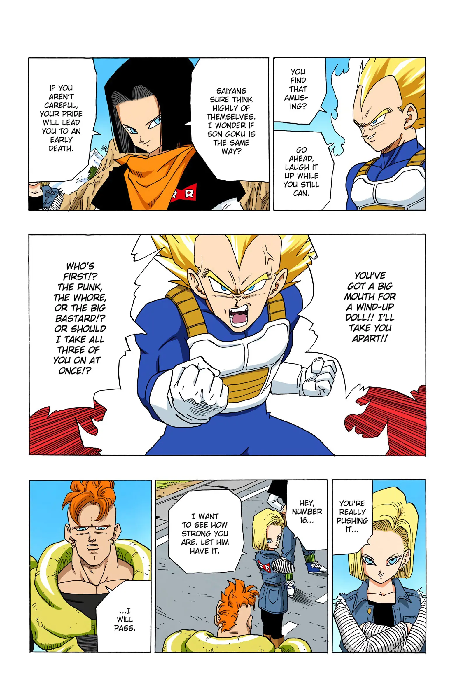 DBZ Perfect Cell Saga (Colored), chapter 351, page 14