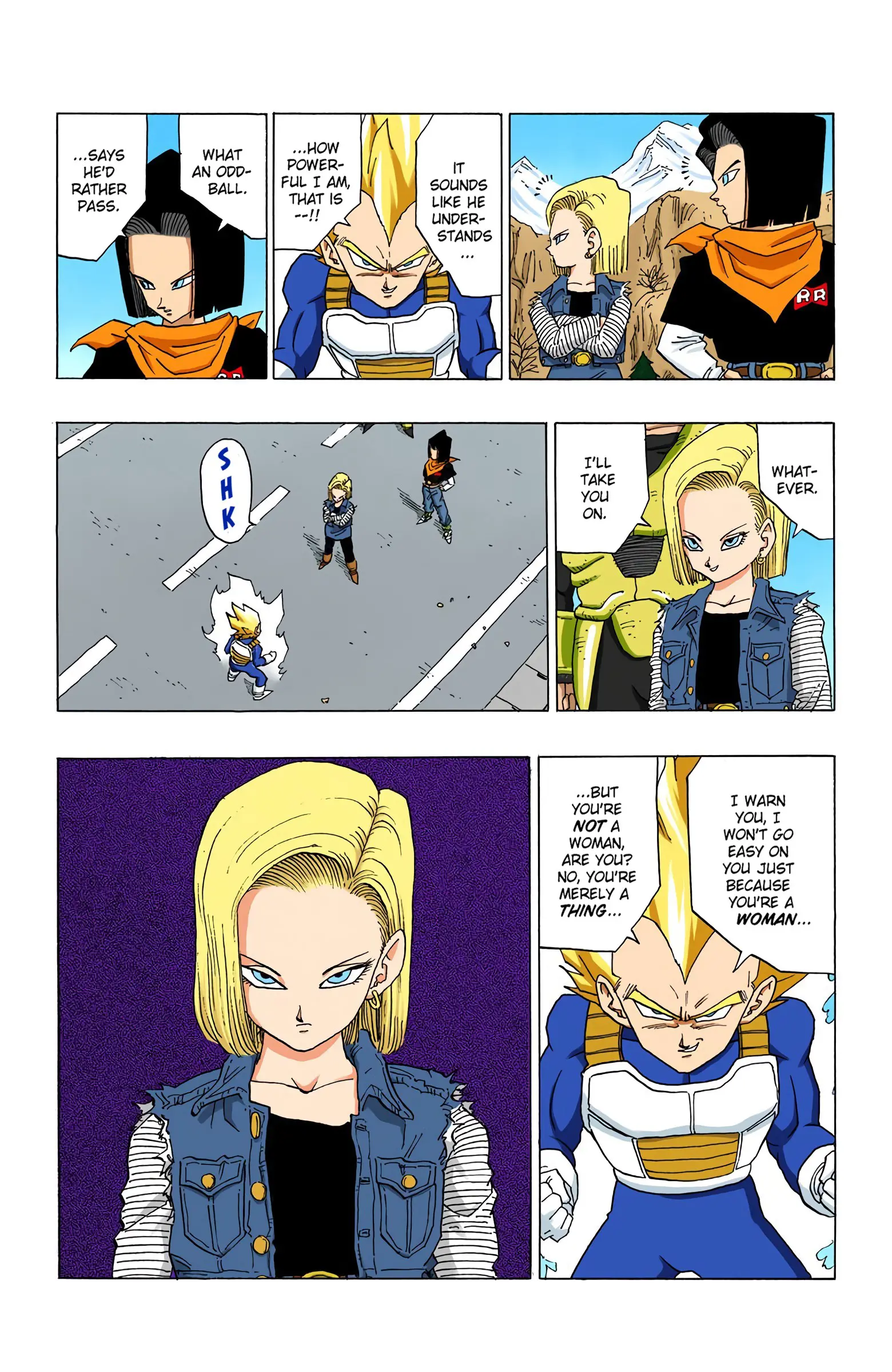 DBZ Perfect Cell Saga (Colored), chapter 351, page 15