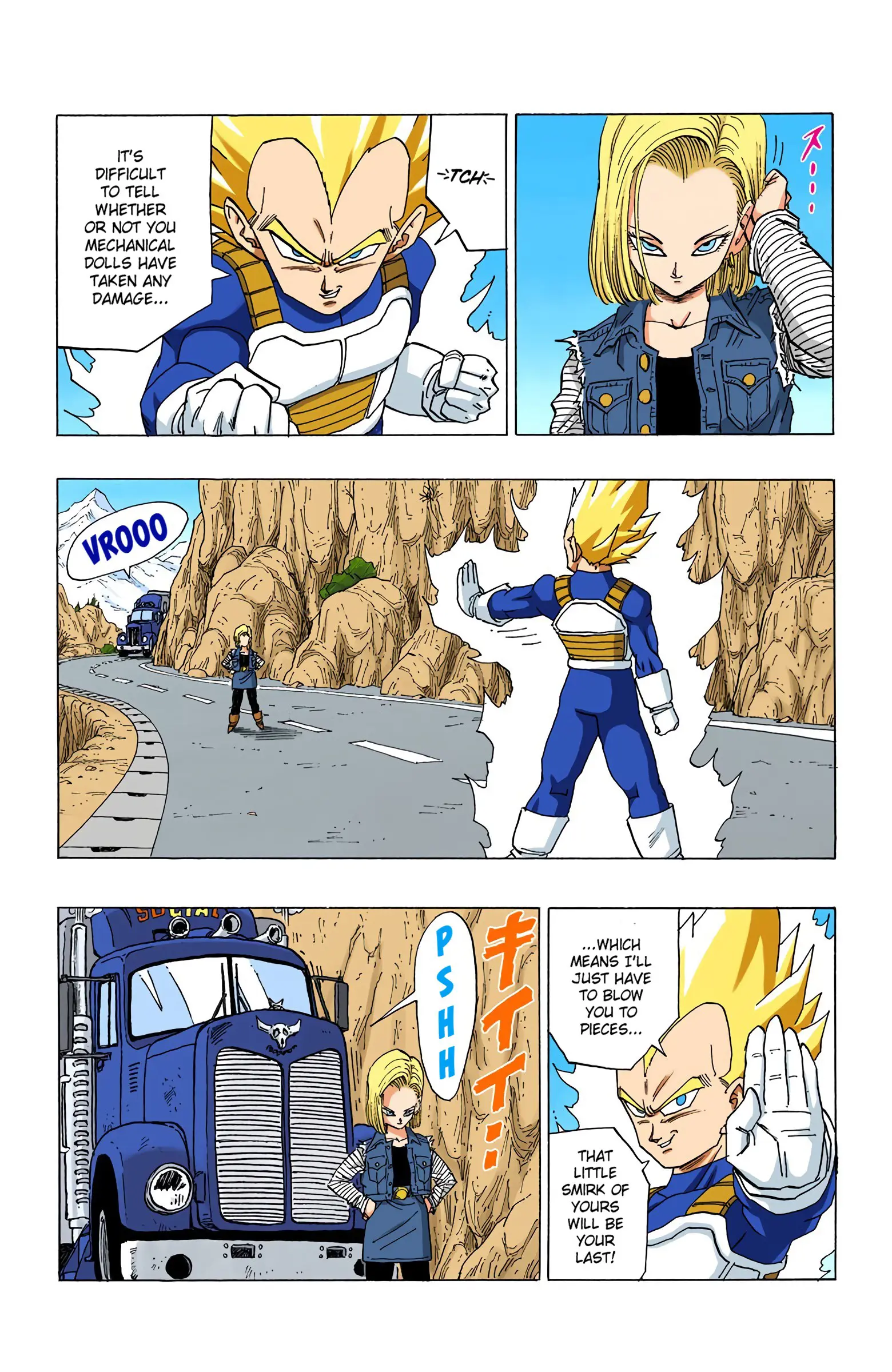 DBZ Perfect Cell Saga (Colored), chapter 352, page 8