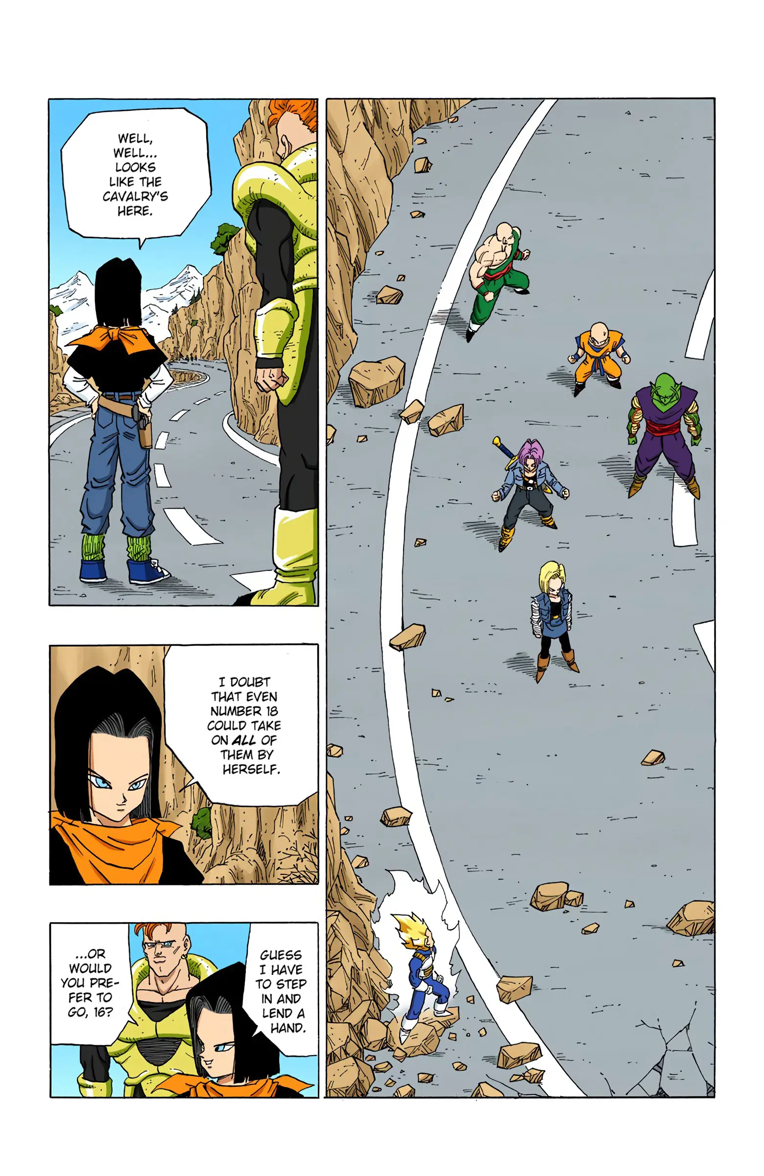 DBZ Perfect Cell Saga (Colored), chapter 353, page 2