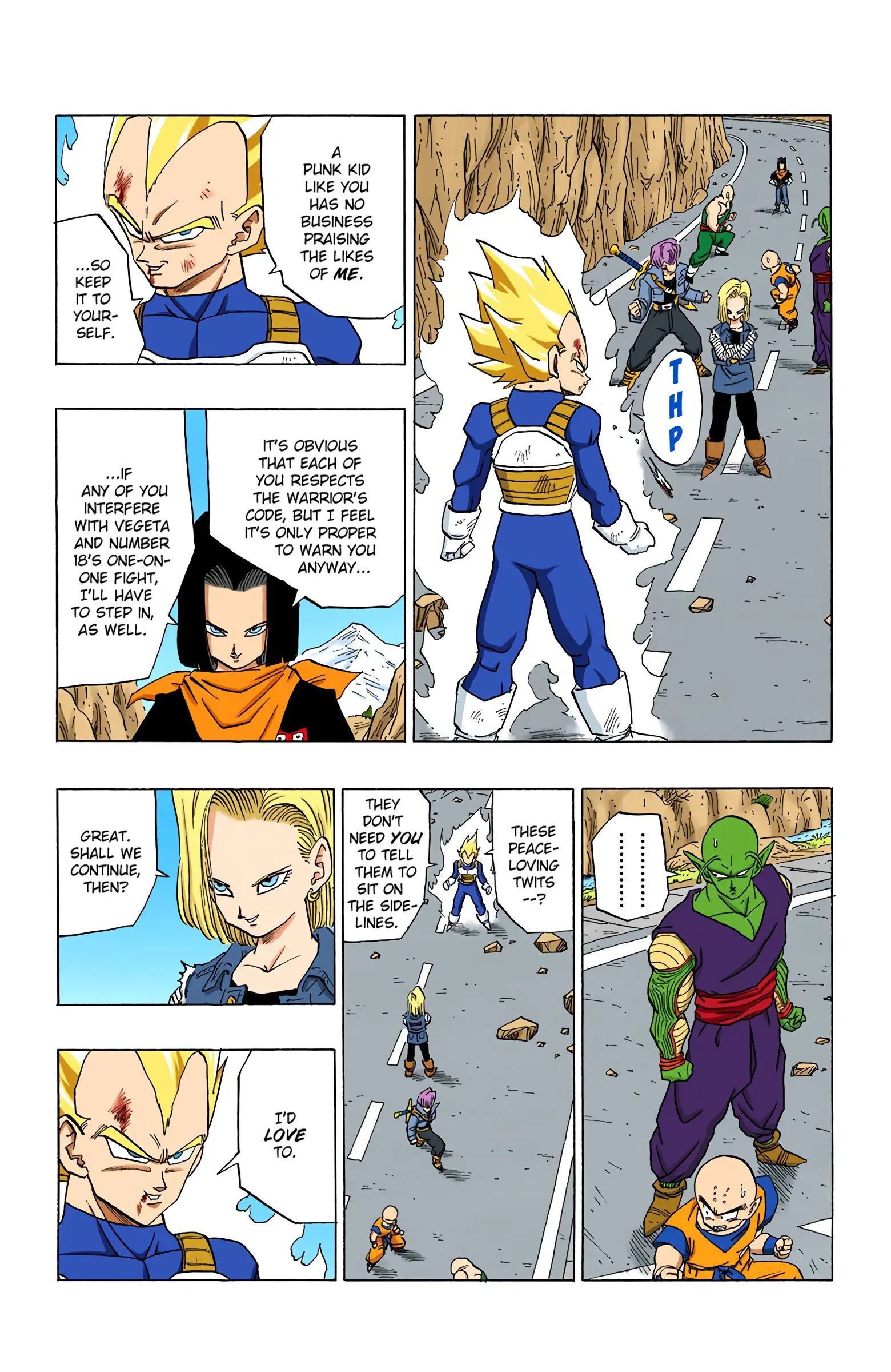 DBZ Perfect Cell Saga (Colored), chapter 353, page 5
