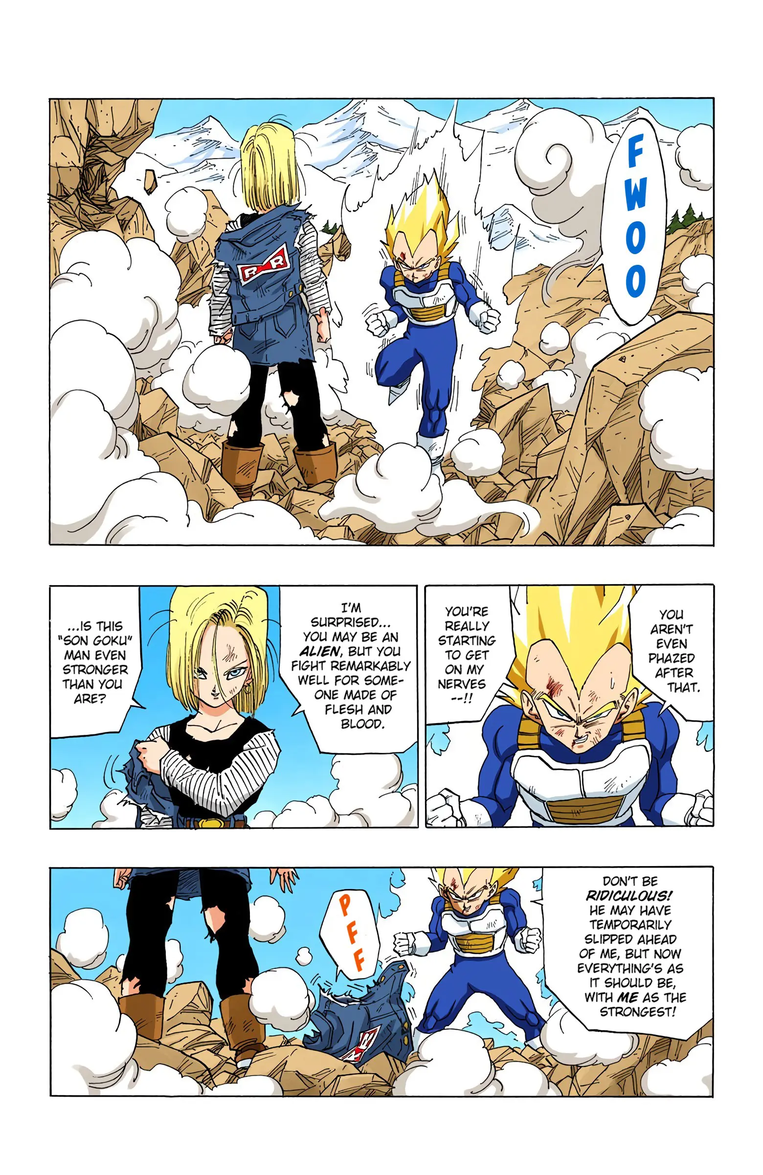 DBZ Perfect Cell Saga (Colored), chapter 353, page 11