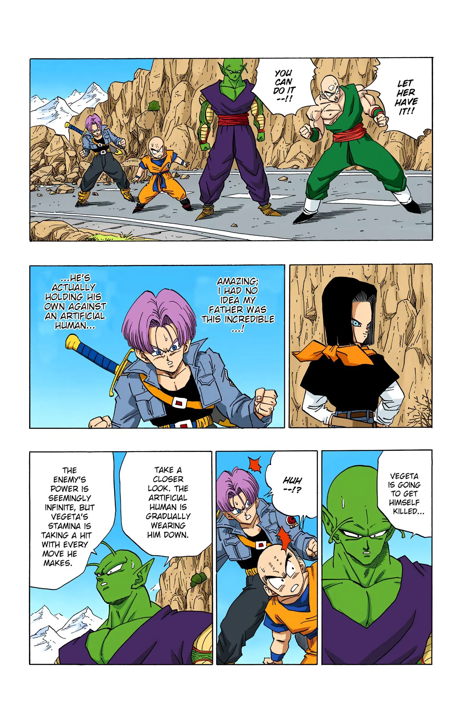 DBZ Perfect Cell Saga (Colored), chapter 353, page 13