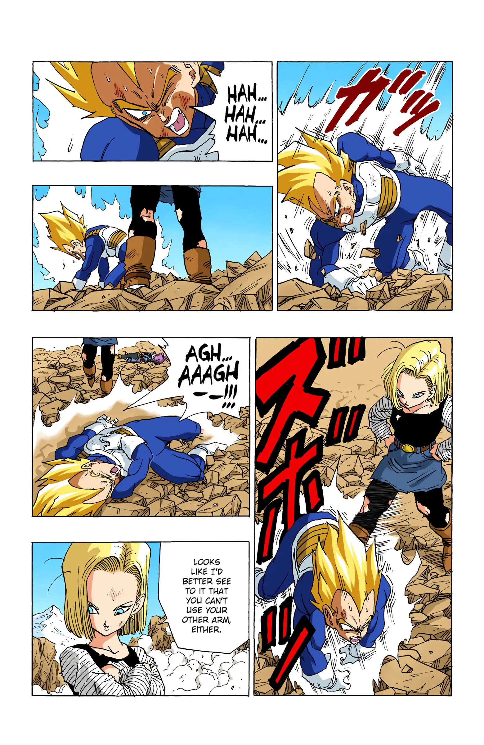 DBZ Perfect Cell Saga (Colored), chapter 354, page 14