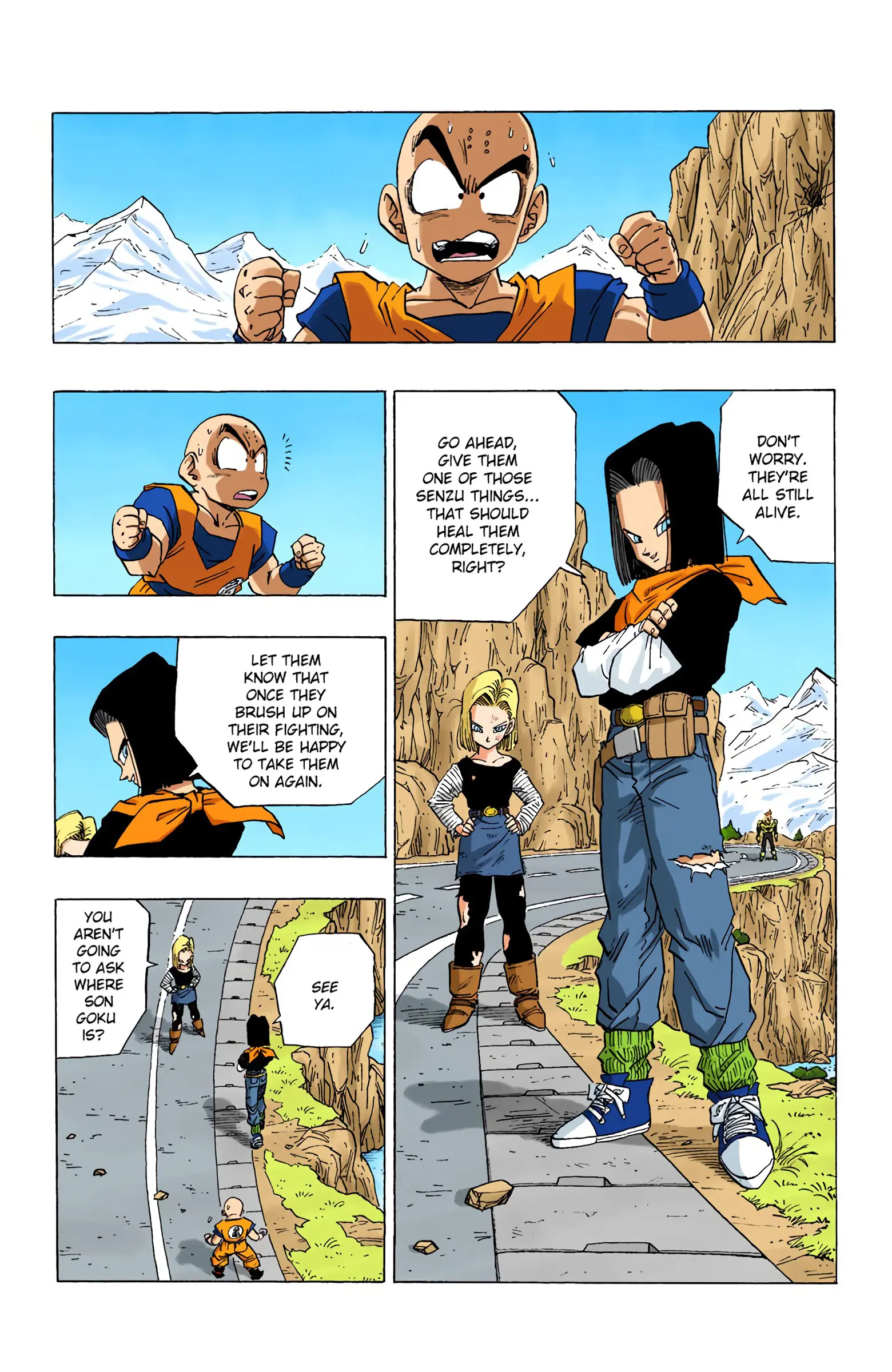 DBZ Perfect Cell Saga (Colored), chapter 354, page 16