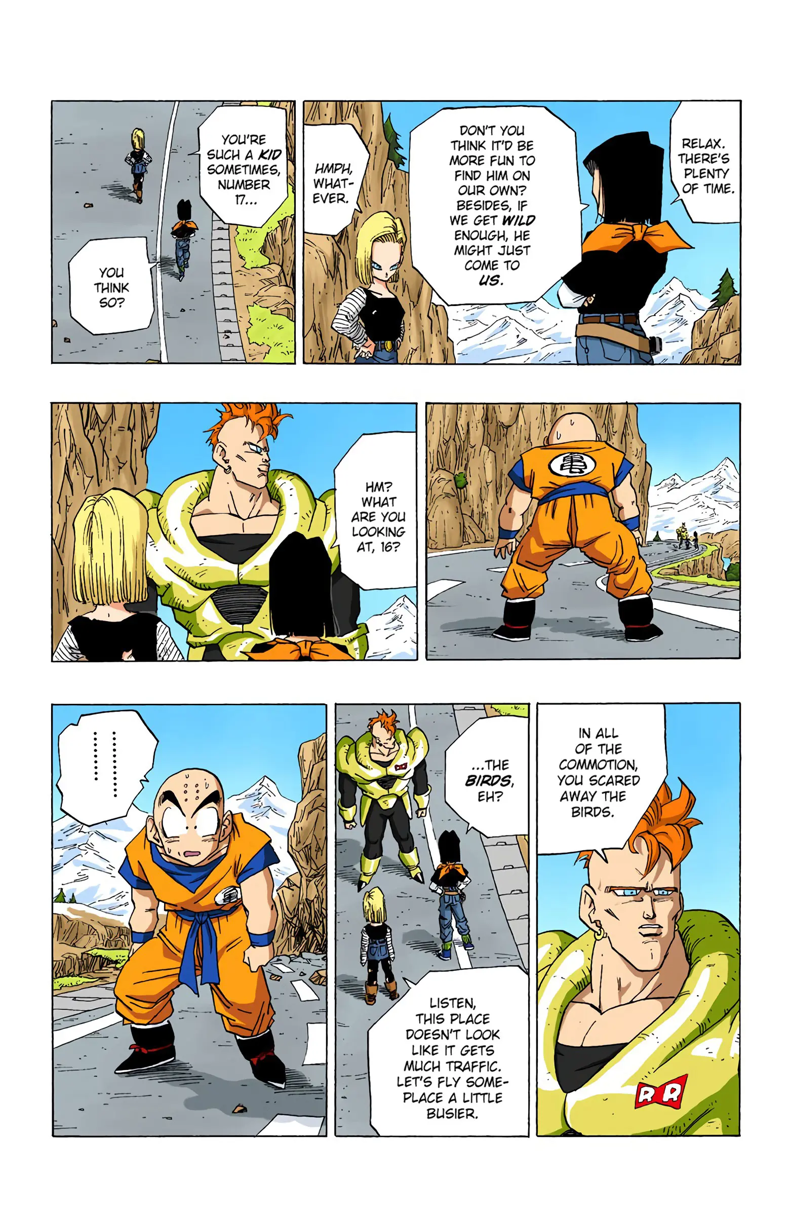 DBZ Perfect Cell Saga (Colored), chapter 354, page 17