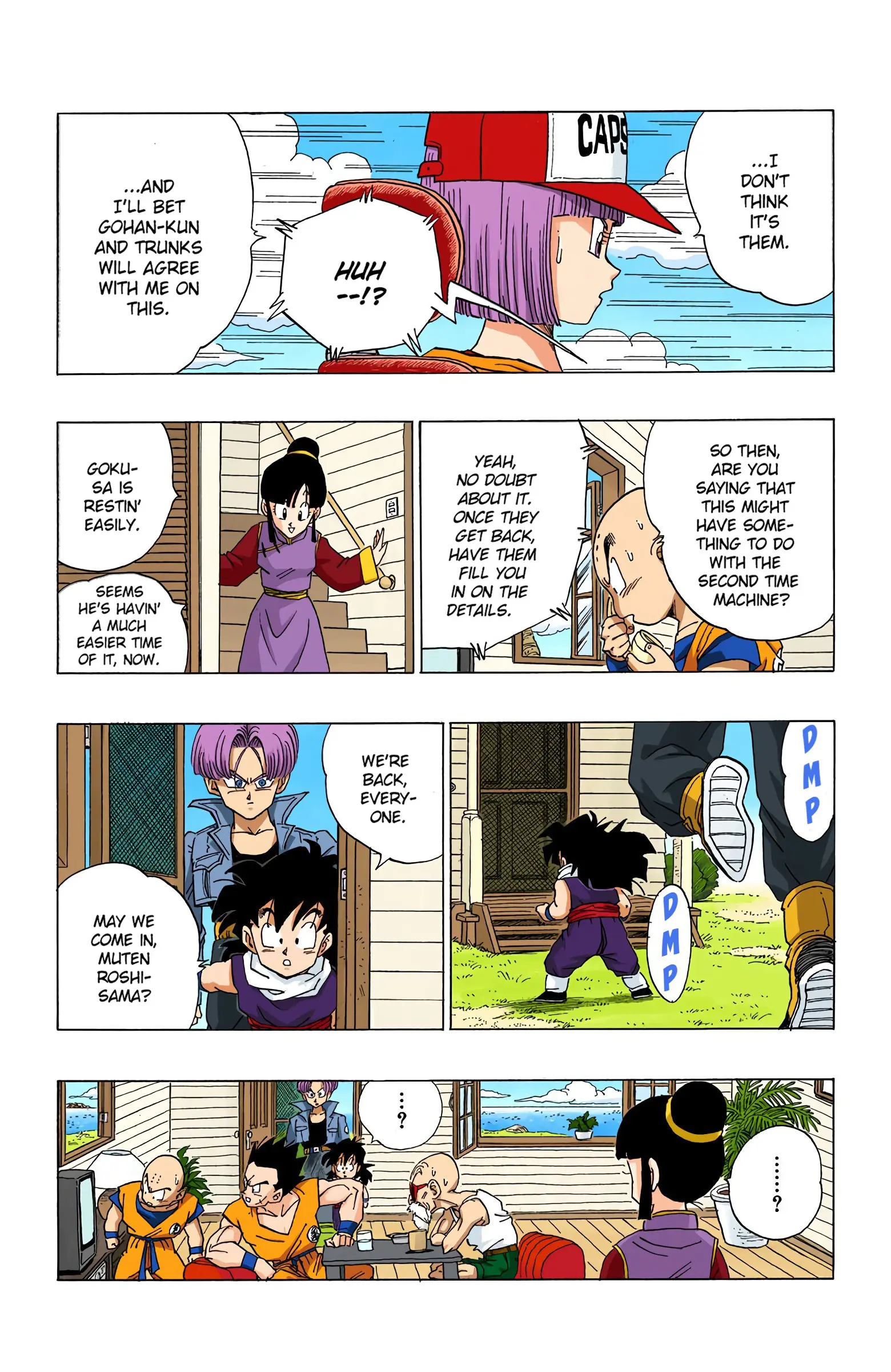 DBZ Perfect Cell Saga (Colored), chapter 360, page 4